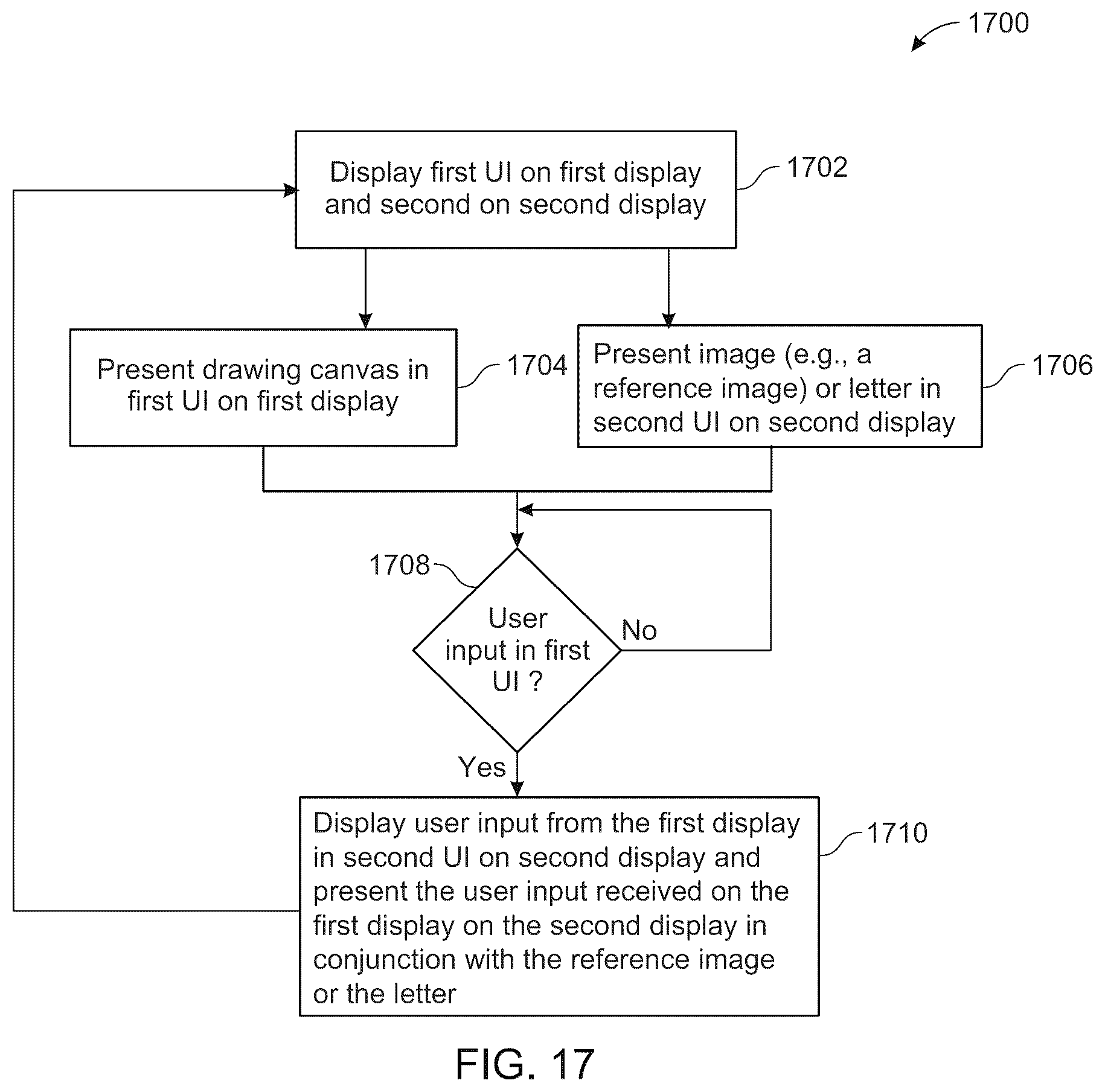Patent US12099774 Figure 17 – Instruction color book painting for dual-screen devices