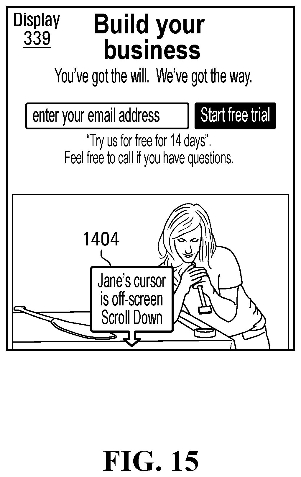 Patent US12099775 Figure 13 – Systems and methods for displaying a cursor on another user device