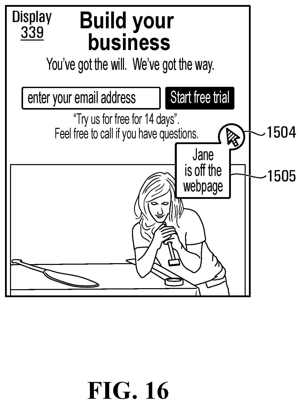 Patent US12099775 Figure 14 – Systems and methods for displaying a cursor on another user device