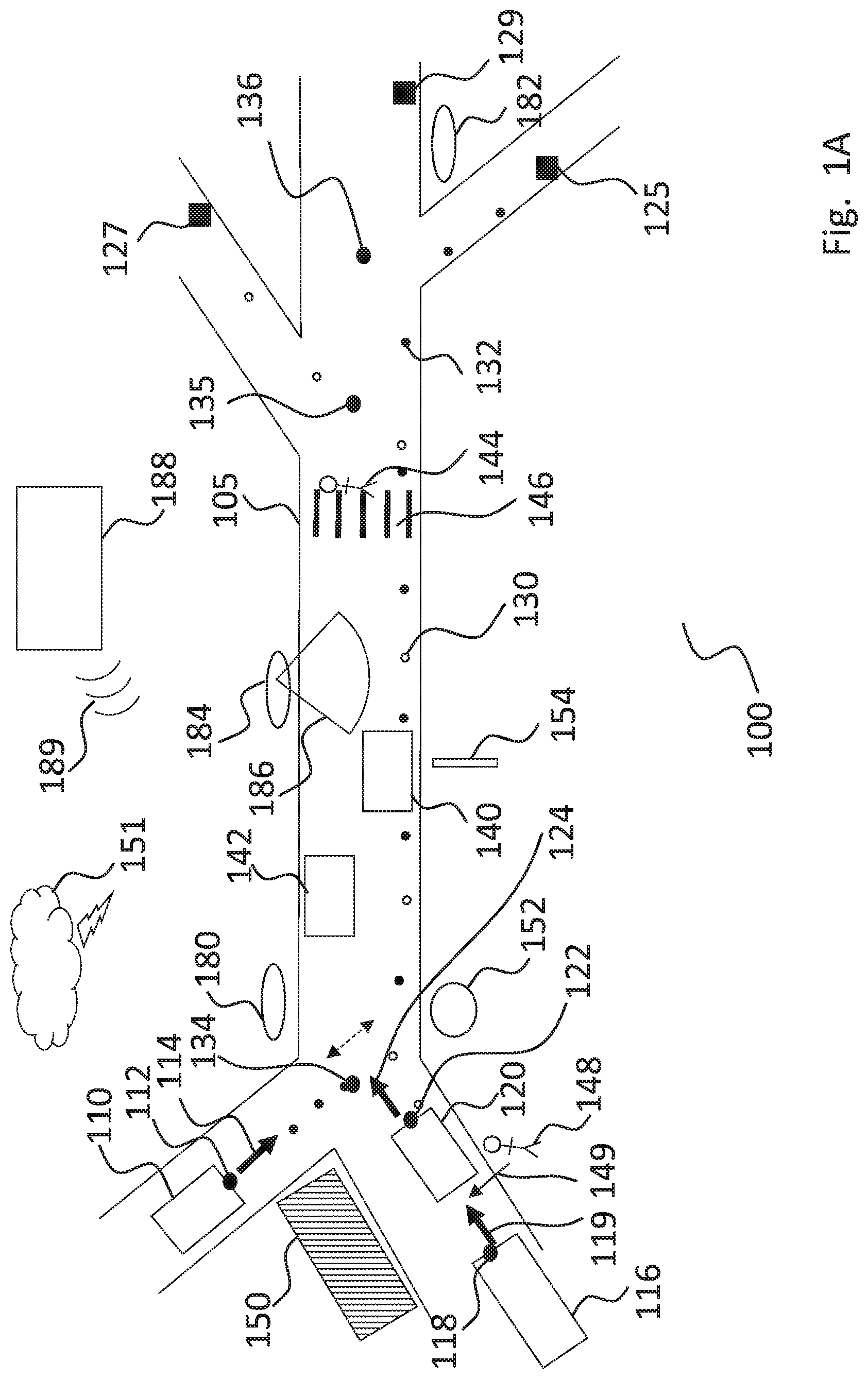Patent US12099782 — System and methodology for performance verification of multi-agent autonomous robotic systems — Figure 1