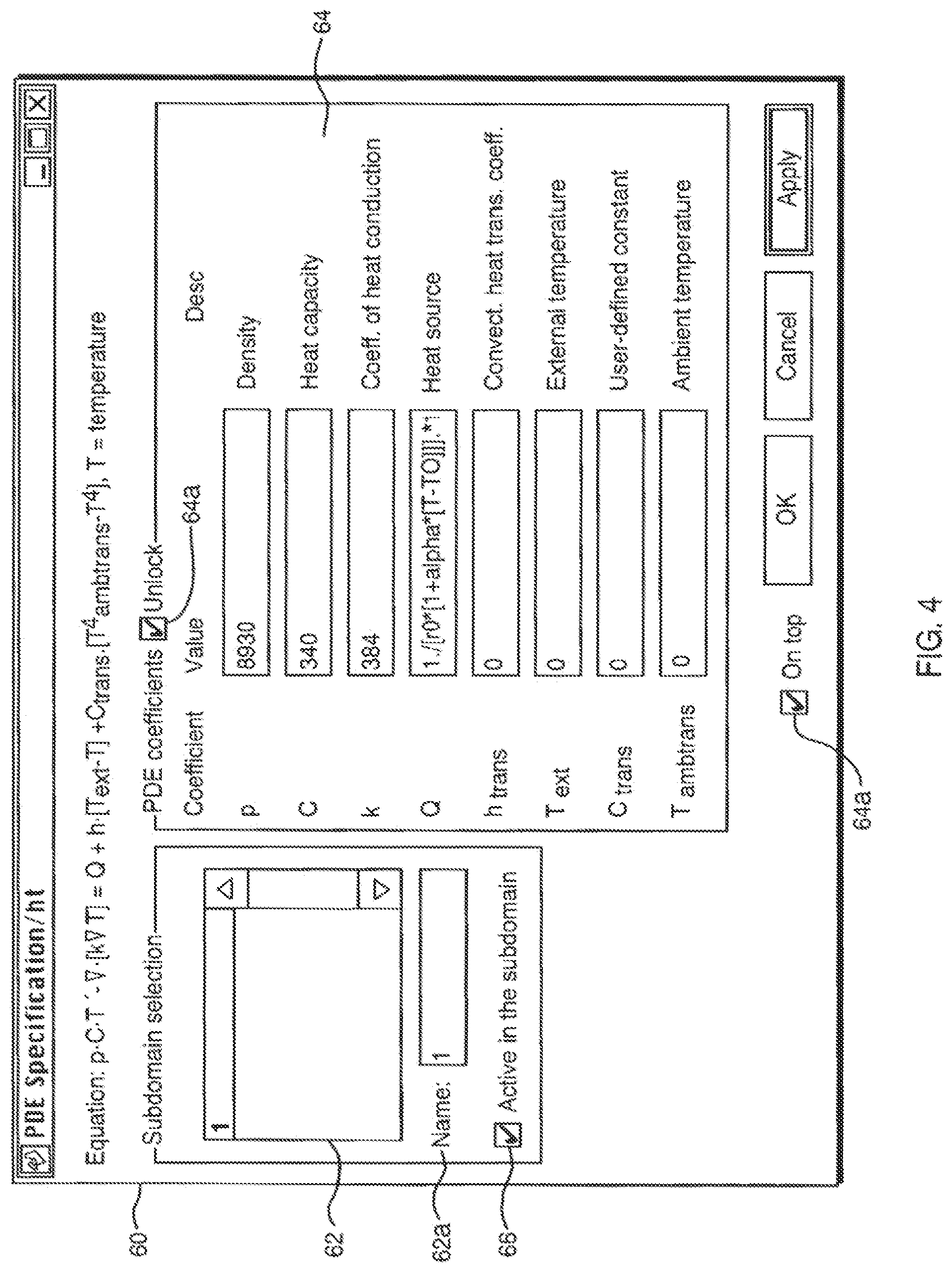 Patent US12099787 Figure 4 – System and method for accessing settings in a multiphysics modeling system using a model tree