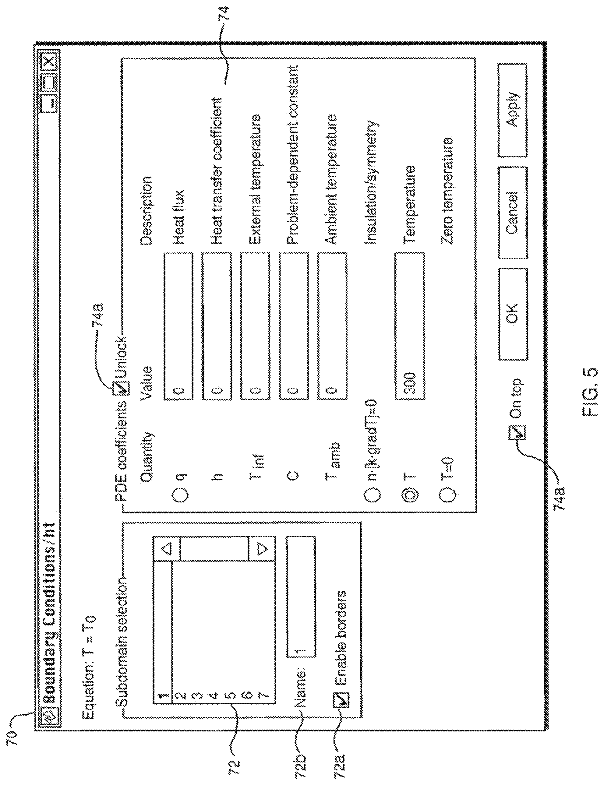 Patent US12099787 Figure 5 – System and method for accessing settings in a multiphysics modeling system using a model tree