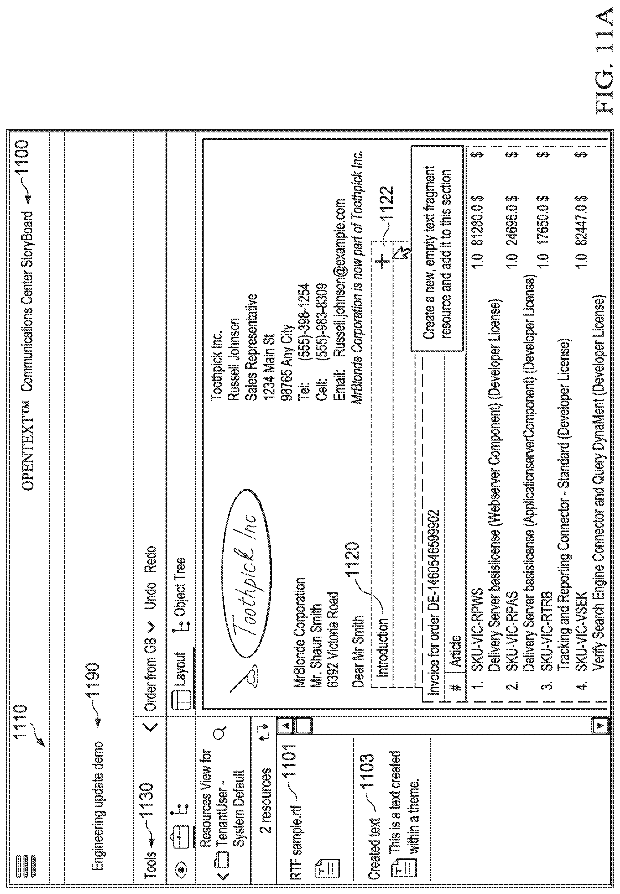 Patent US12099794 Figure 15 – Document architecture with fragment-driven role based access controls