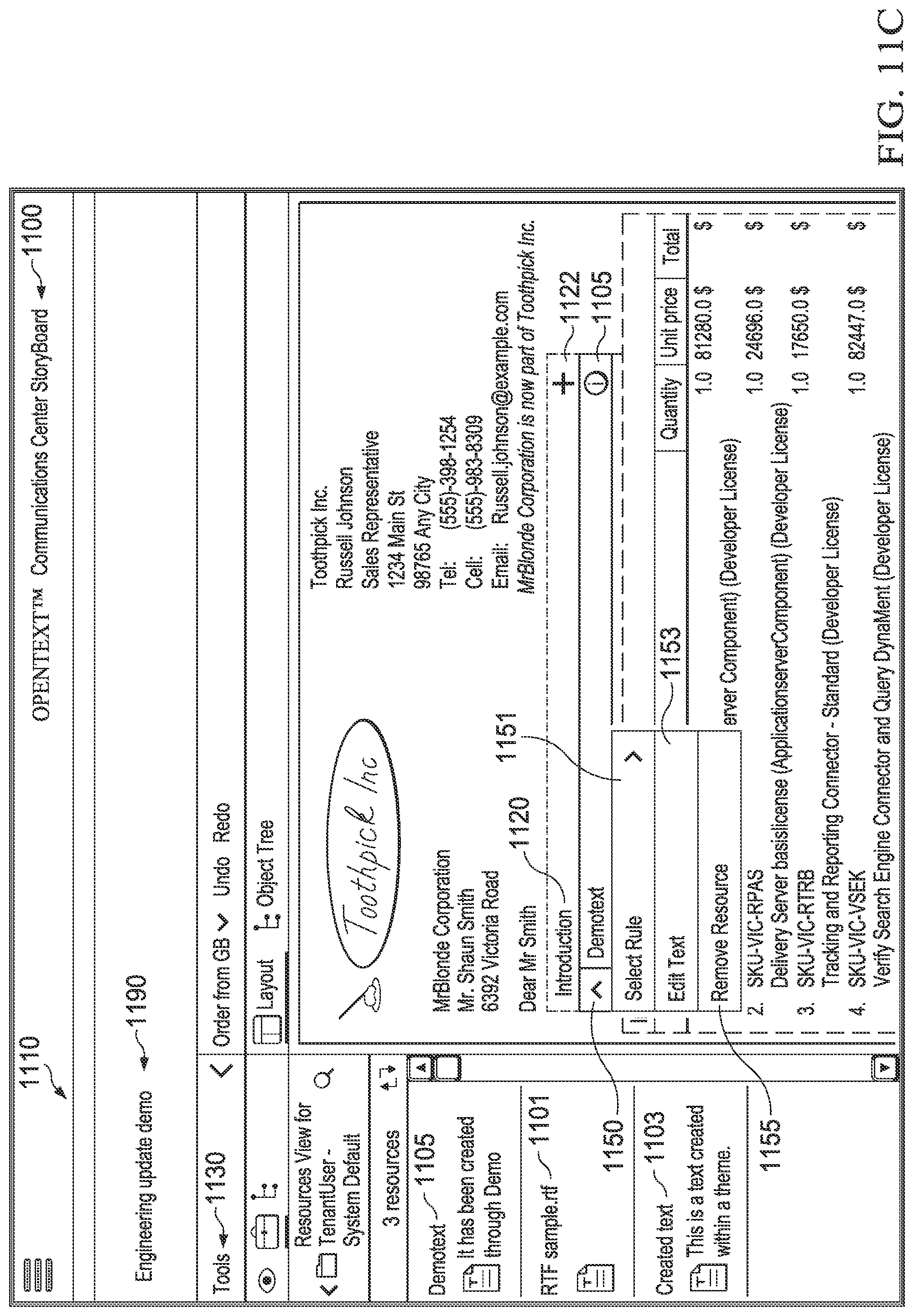 Patent US12099794 Figure 17 – Document architecture with fragment-driven role based access controls