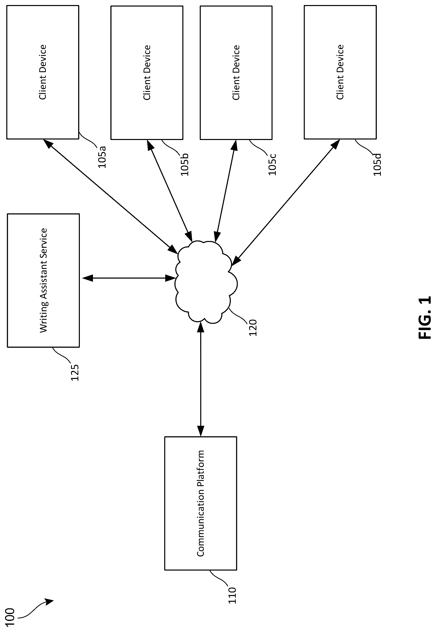 Patent US12099797 Figure 1 – Techniques for automatically adjusting font attributes for inline replies in email messages