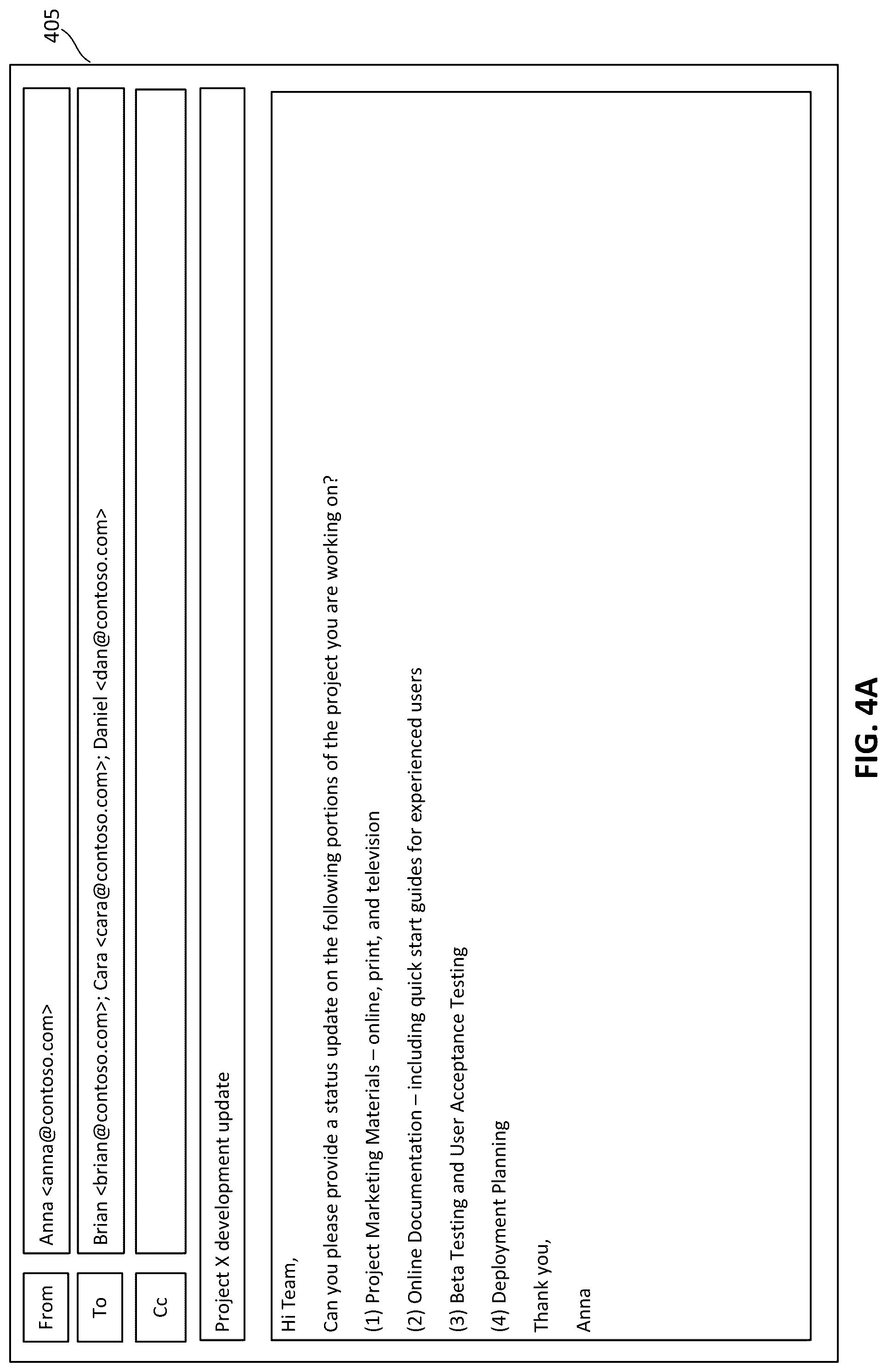 Patent US12099797 Figure 7 – Techniques for automatically adjusting font attributes for inline replies in email messages