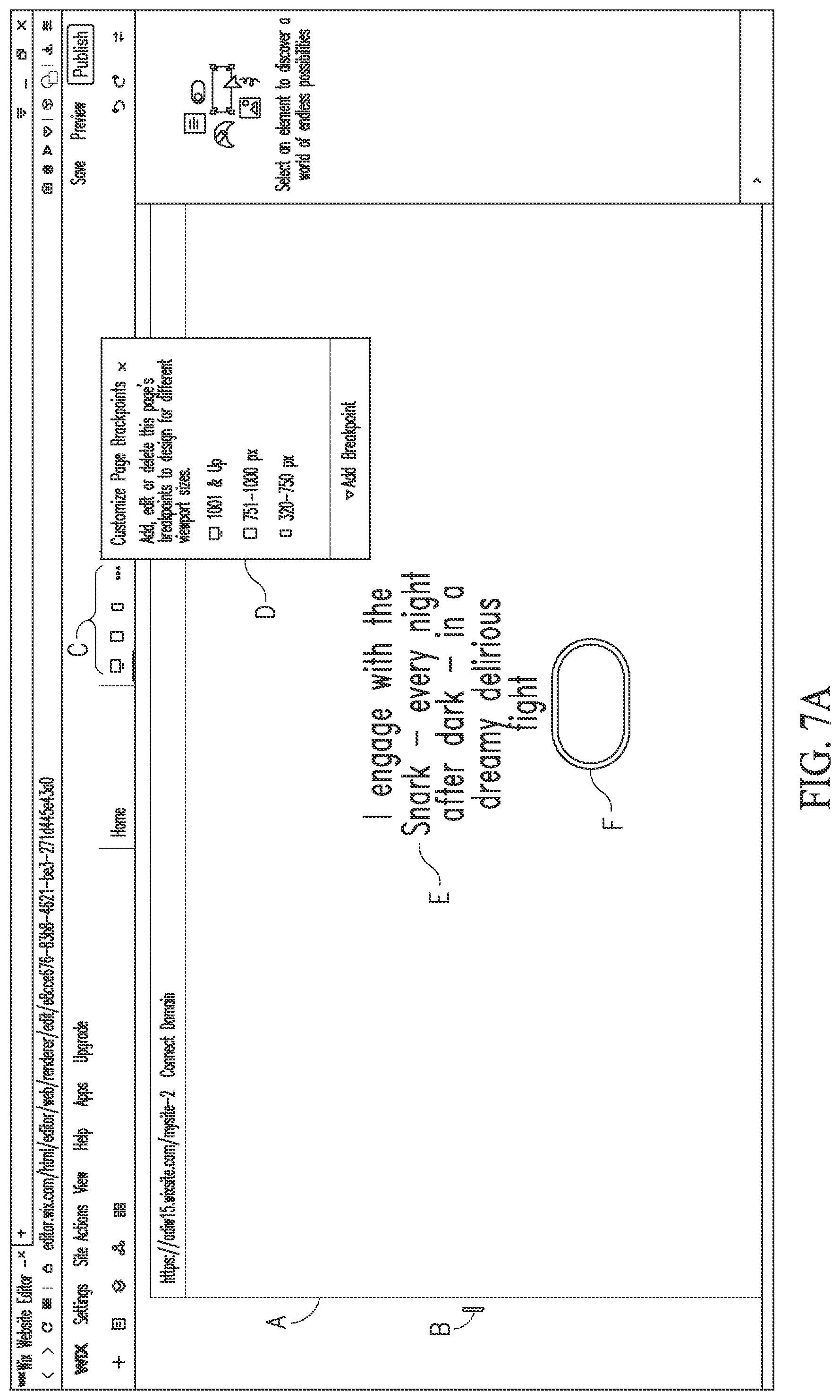 Patent US12099799 Figure 6 – System and method providing responsive editing and viewing, integrating hierarchical fluid components and dynamic layout