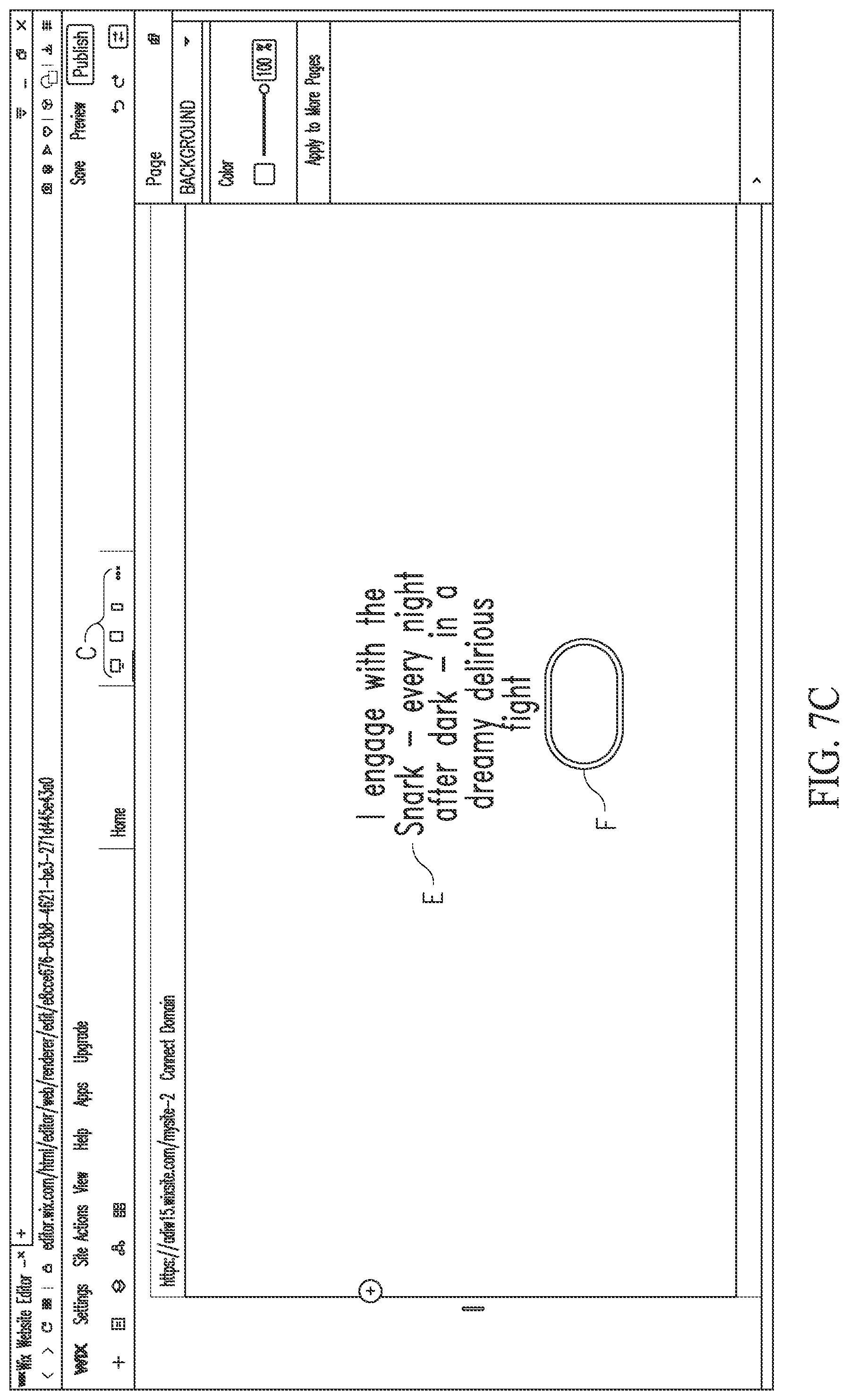 Patent US12099799 Figure 8 – System and method providing responsive editing and viewing, integrating hierarchical fluid components and dynamic layout