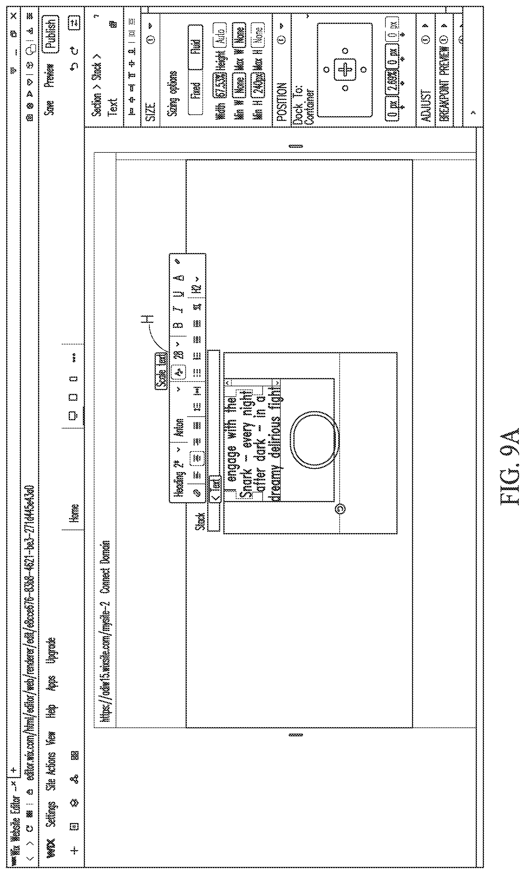 Patent US12099799 Figure 14 – System and method providing responsive editing and viewing, integrating hierarchical fluid components and dynamic layout