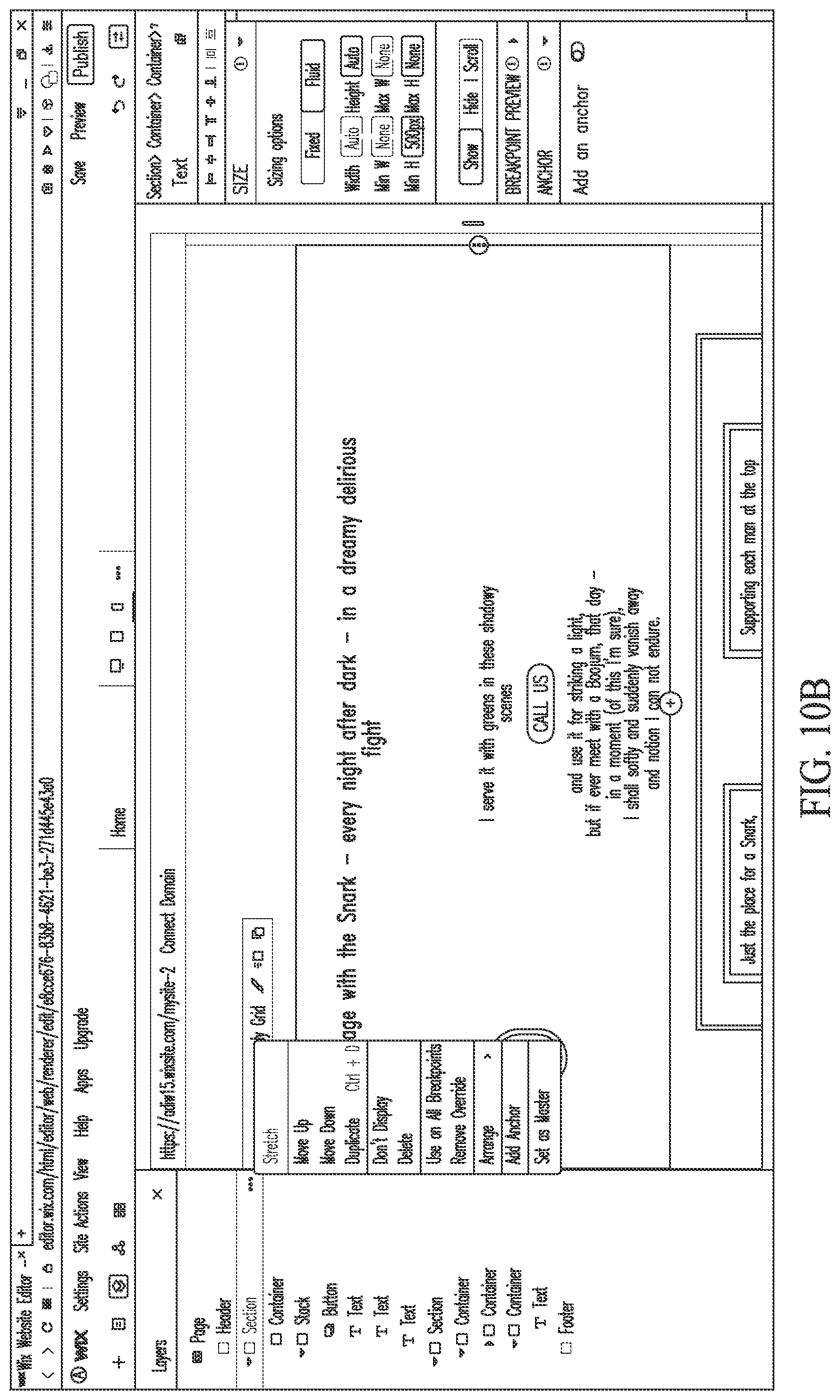 Patent US12099799 Figure 20 – System and method providing responsive editing and viewing, integrating hierarchical fluid components and dynamic layout