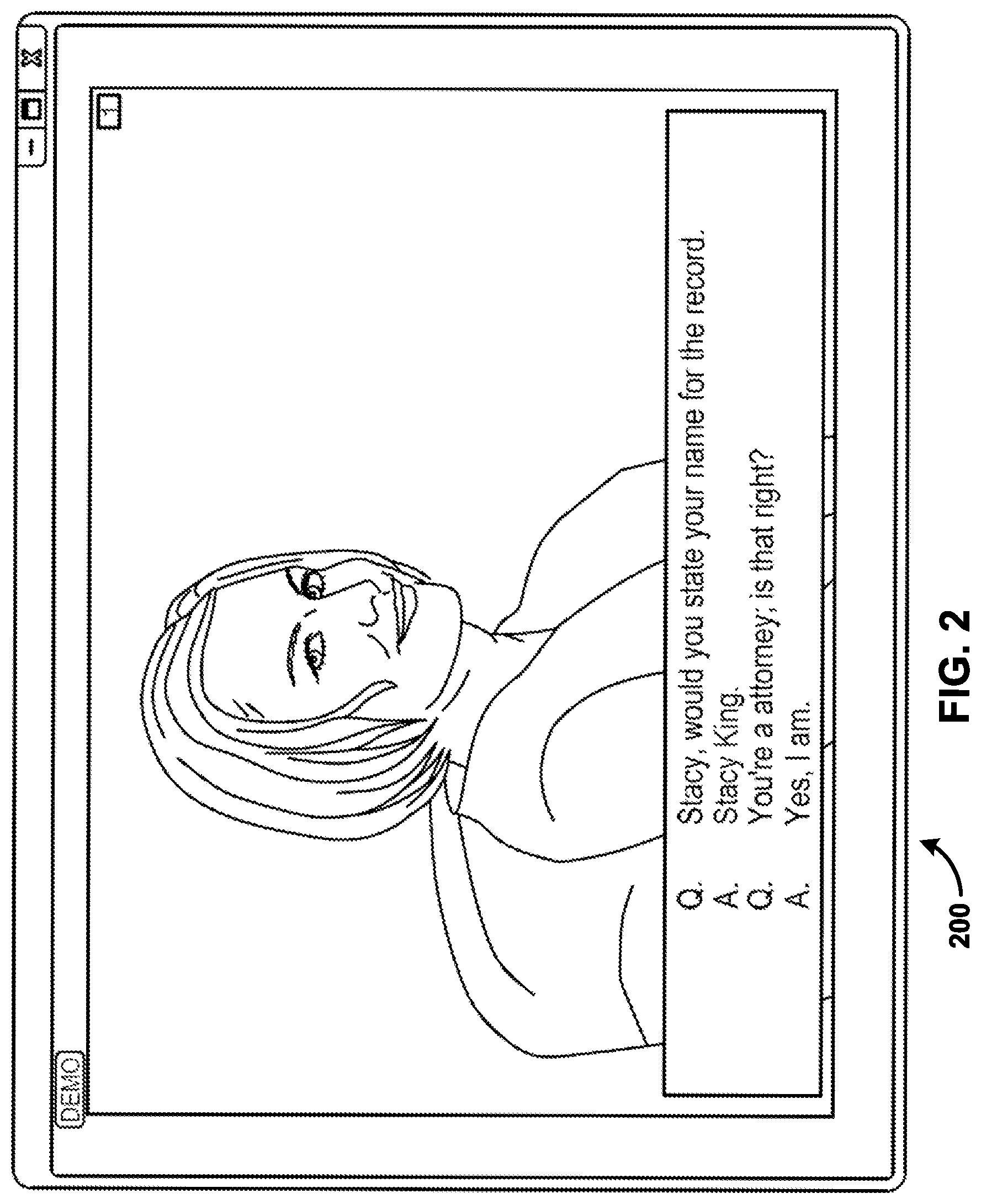Patent US12099800 Figure 2 – Automated processing of transcripts, transcript designations,and/or video clip load files