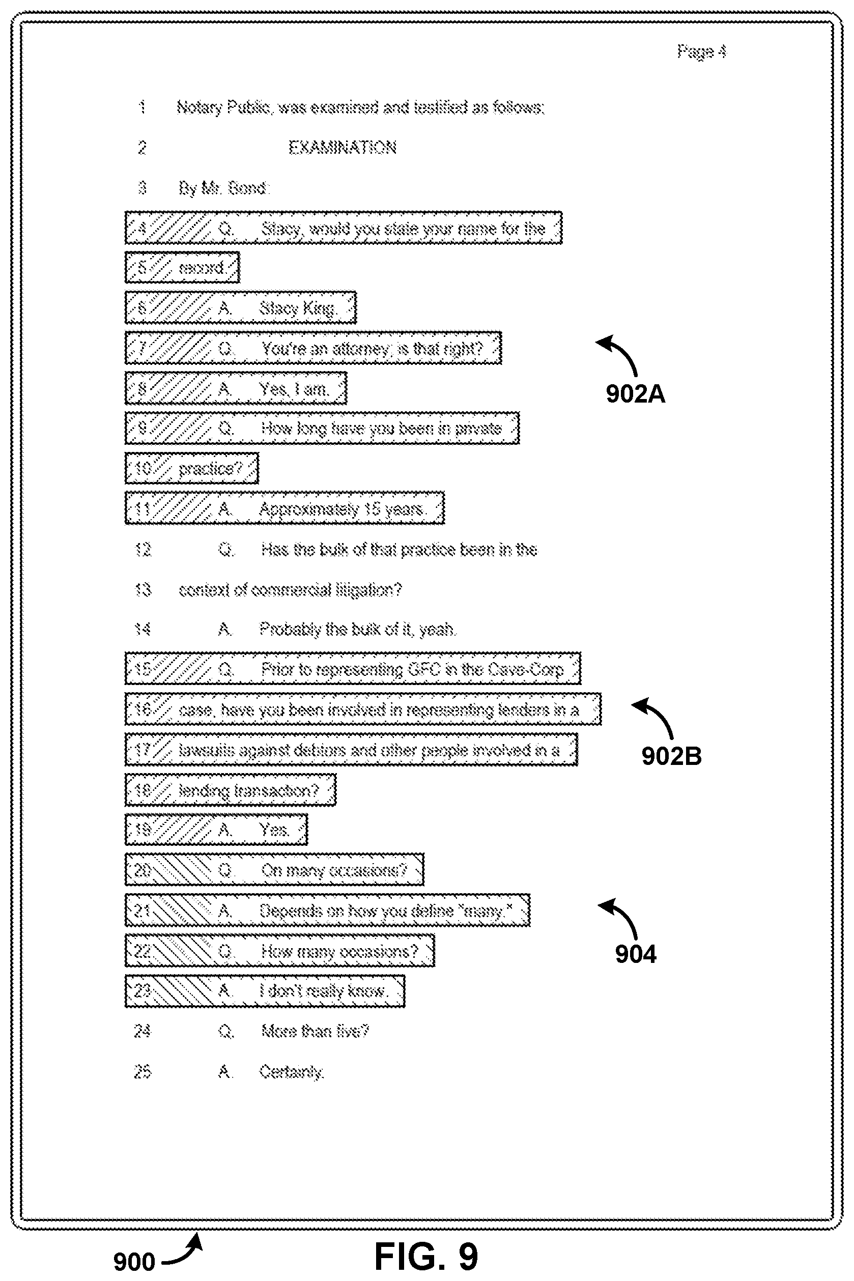 Patent US12099800 Figure 8 – Automated processing of transcripts, transcript designations,and/or video clip load files