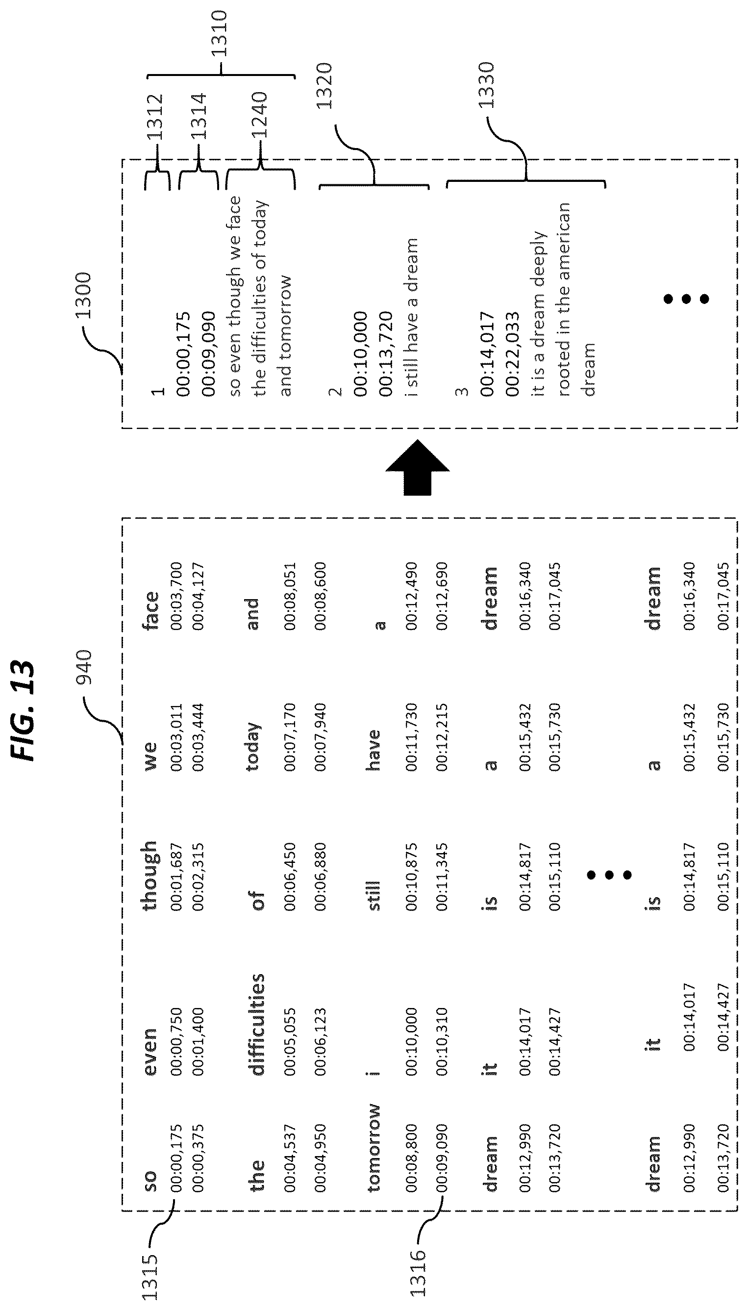 Patent US12099815 Figure 16 – Providing subtitle for video content in spoken language