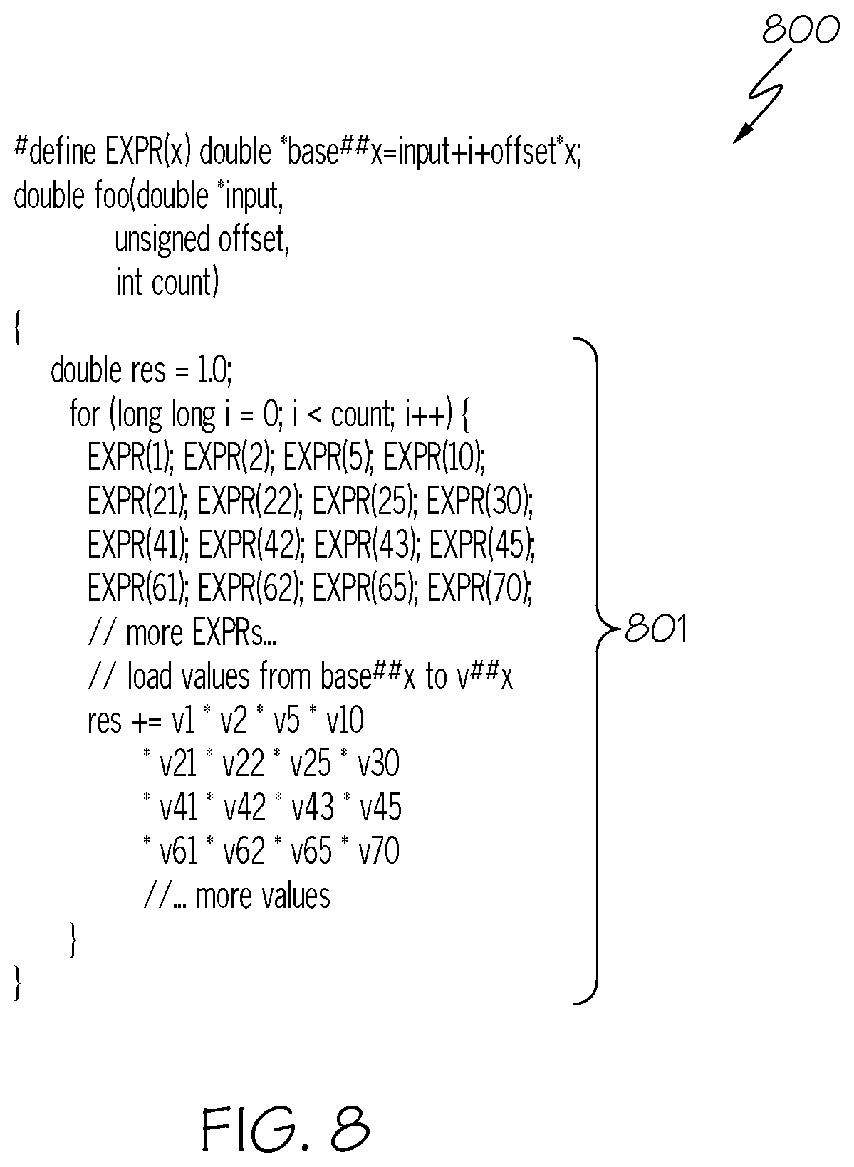 Patent US12099823 Figure 9 – Reducing register pressure