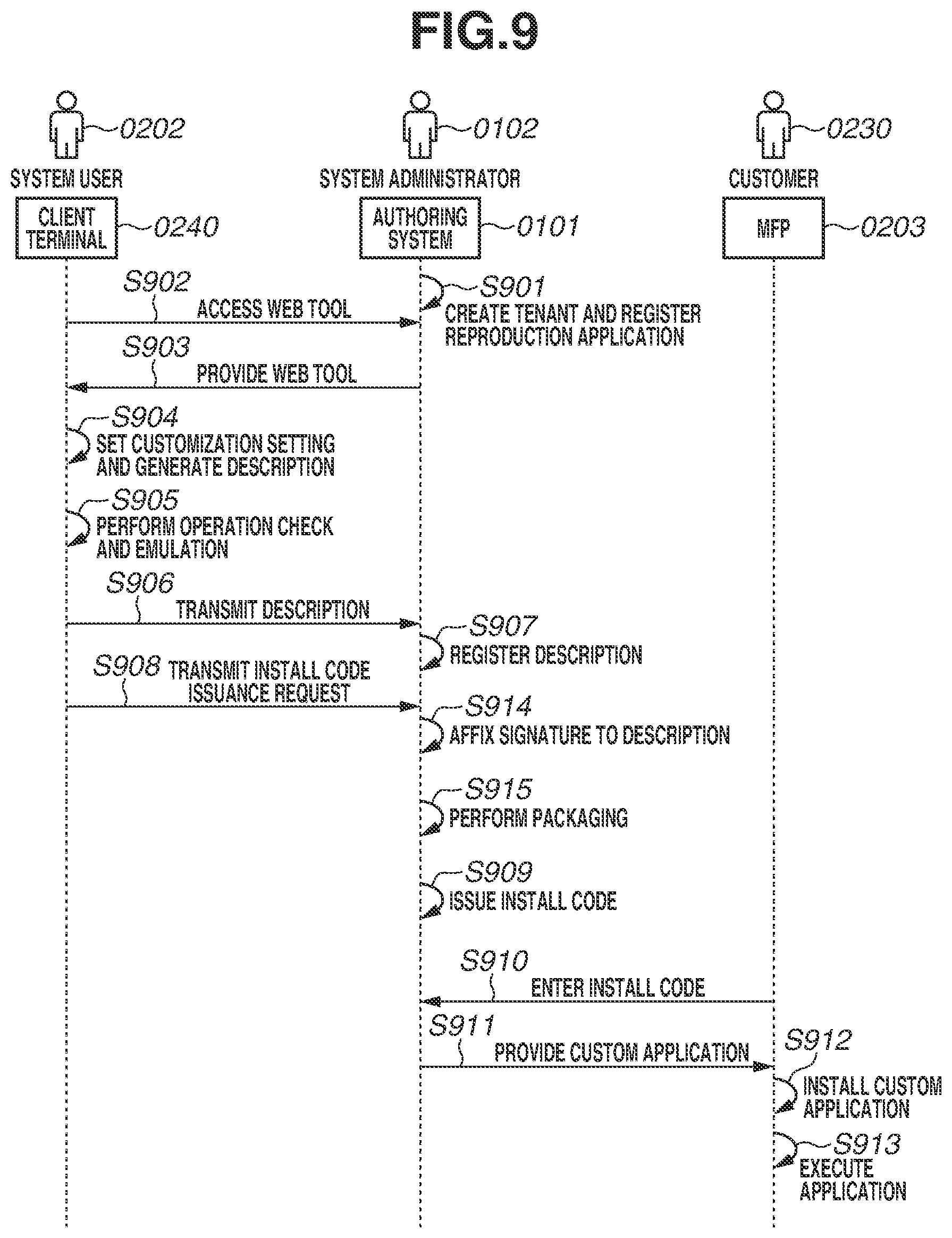 Patent US12099827 Figure 11 – Information processing system, information processing apparatus, and storage medium