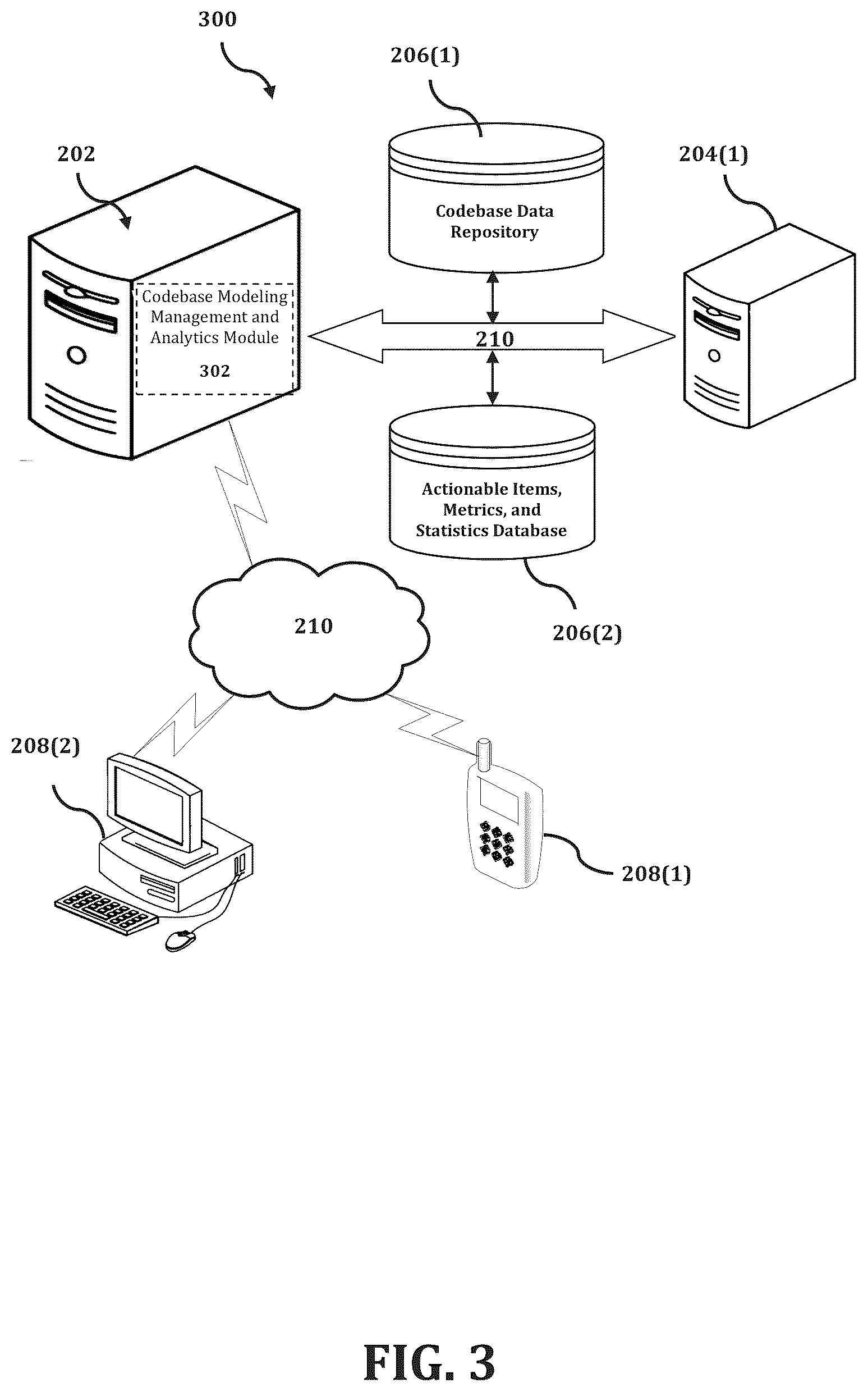 Patent US12099833 Figure 3 – Method and system for codebase modeling