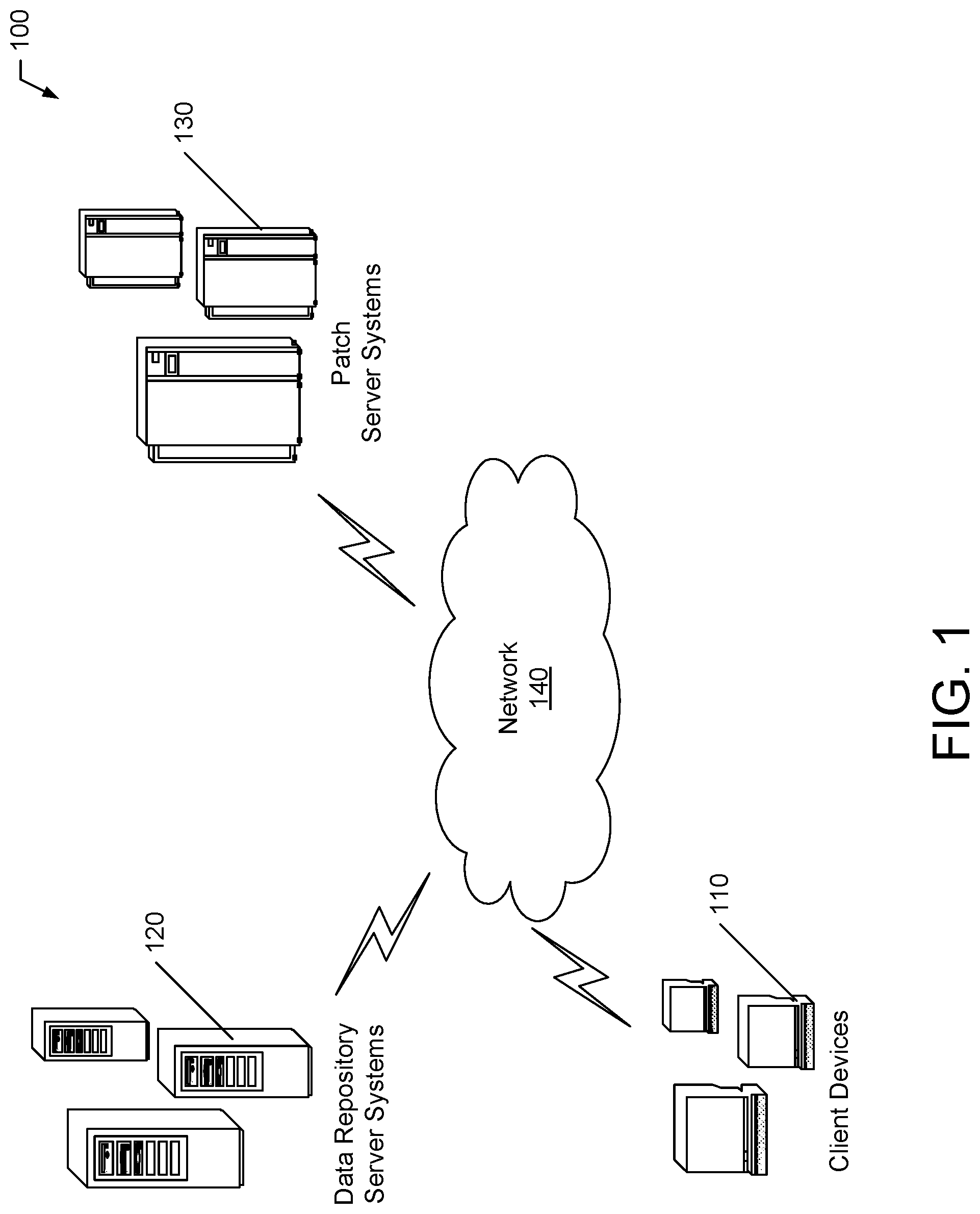 Patent US12099834 — Patching software dependencies using external metadata — Figure 1