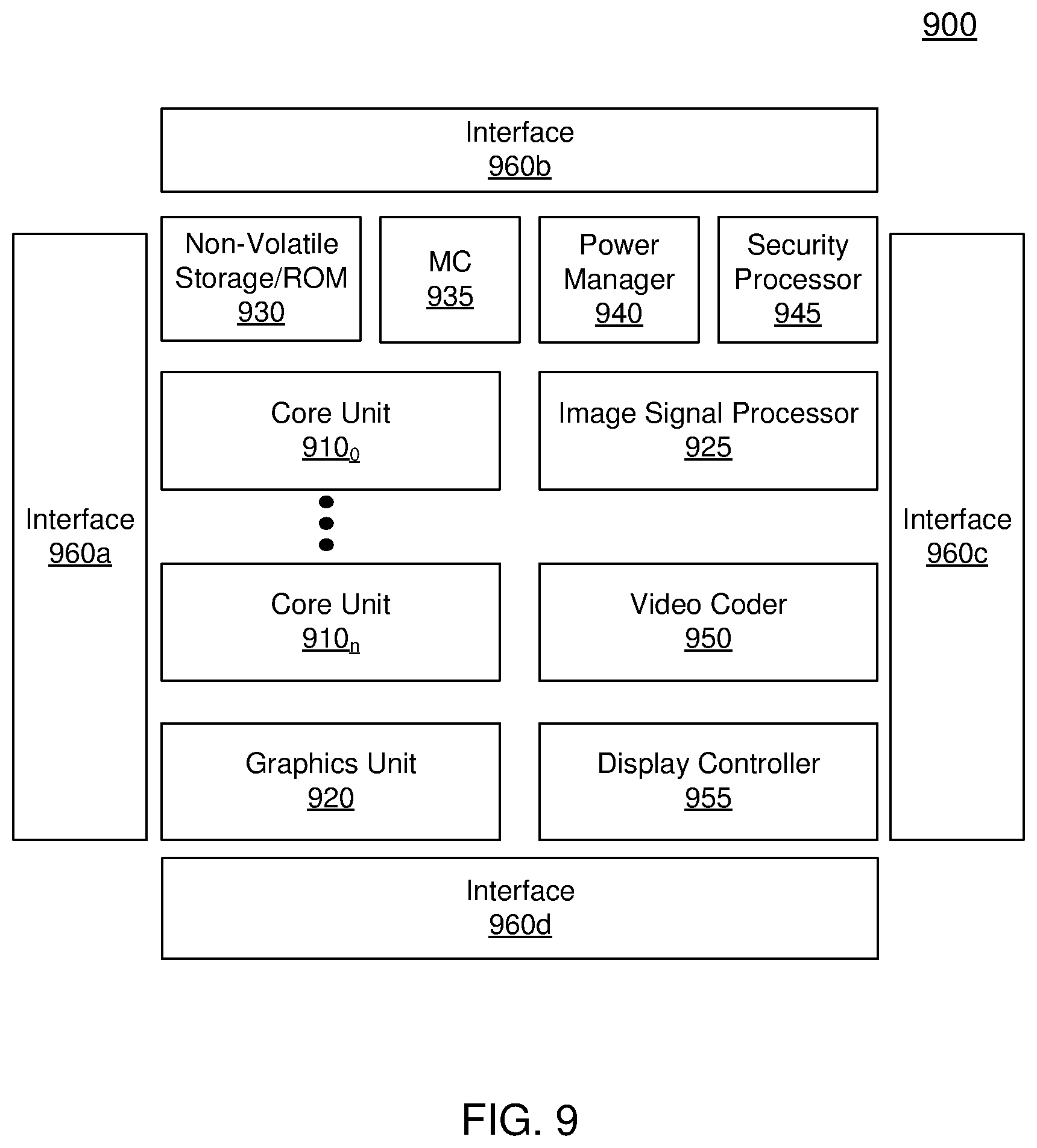 Patent US12099838 Figure 9 – Instruction and logic for sum of square differences