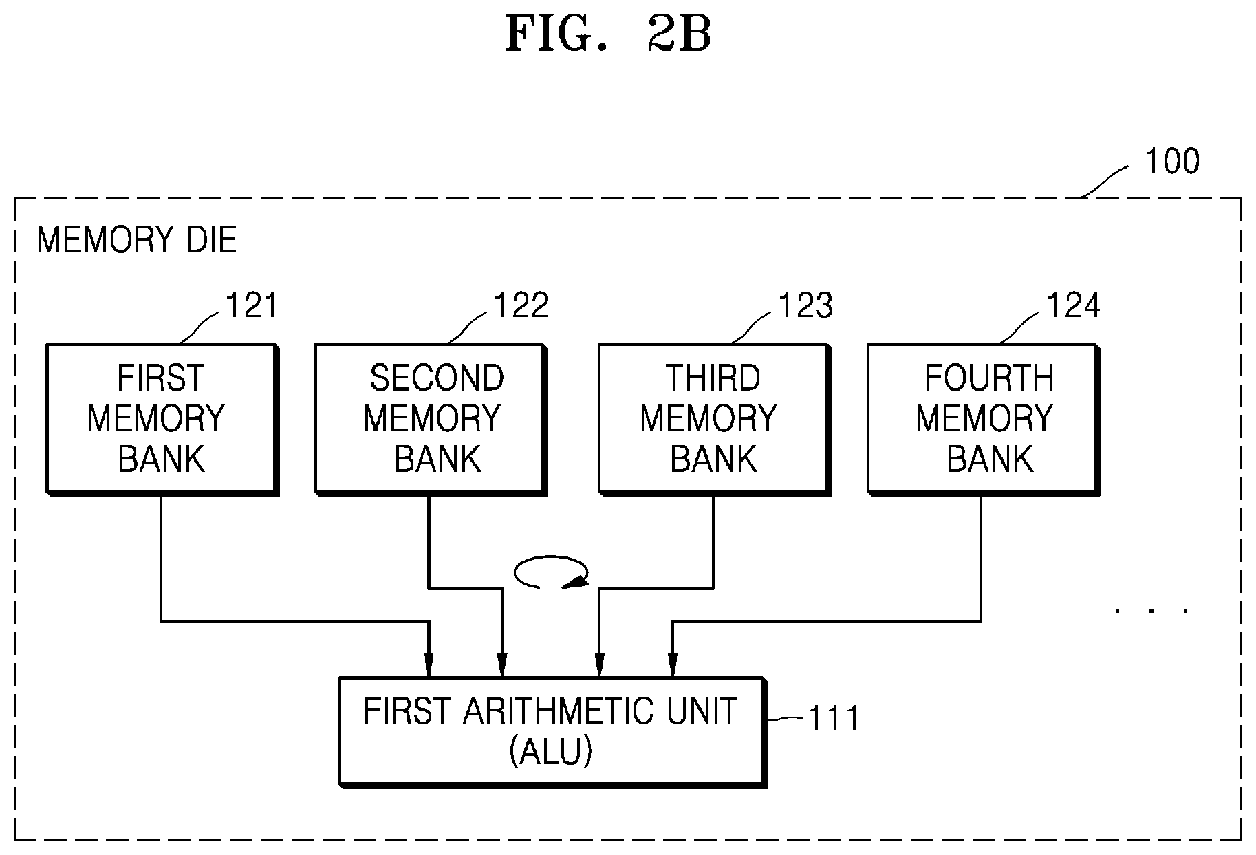 Patent US12099839 Figure 3 – Memory device for performing in-memory processing