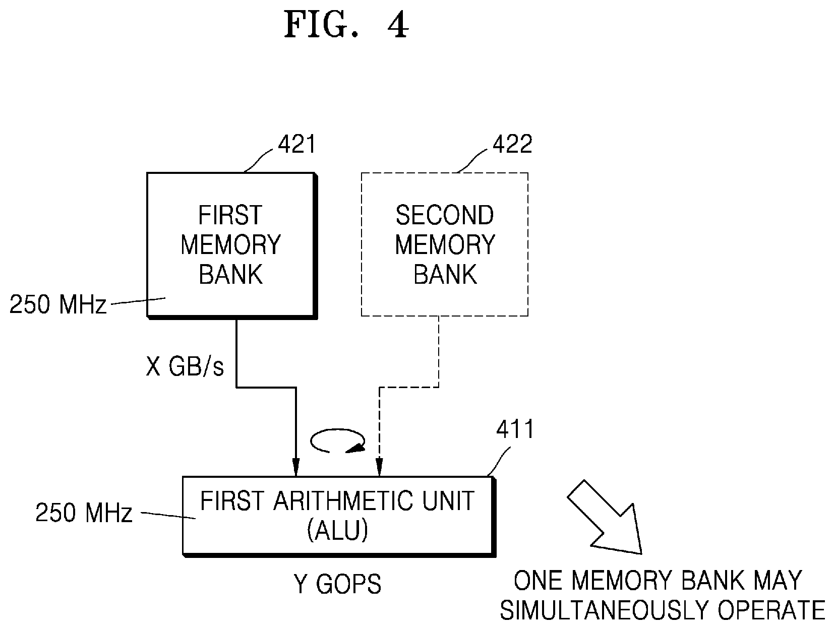 Patent US12099839 Figure 5 – Memory device for performing in-memory processing