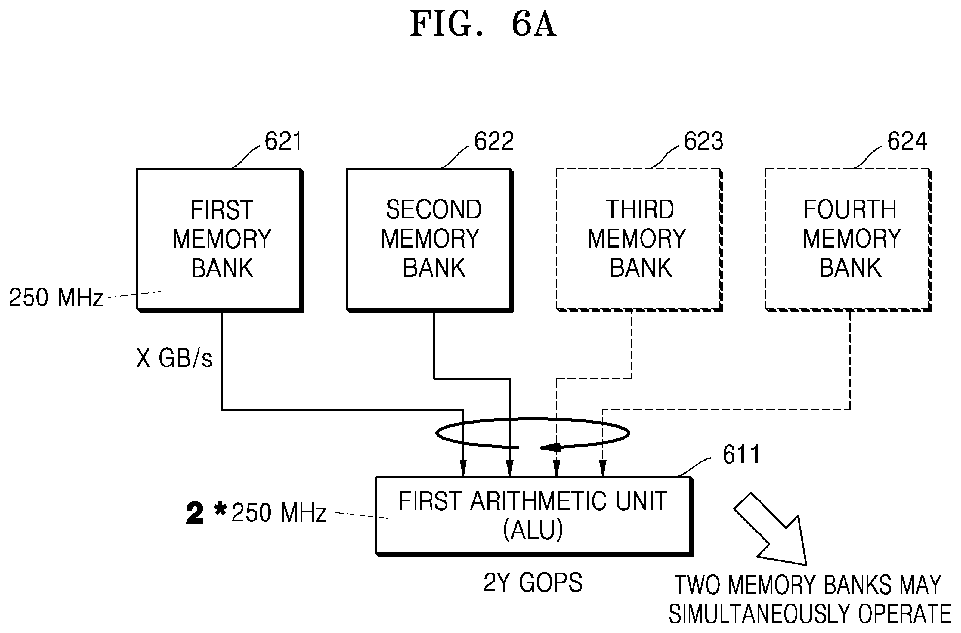 Patent US12099839 Figure 7 – Memory device for performing in-memory processing