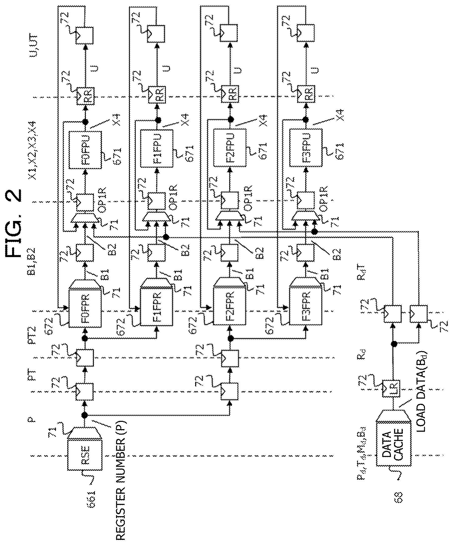 Patent US12099842 Figure 2 – Arithmetic processing device and arithmetic processing method