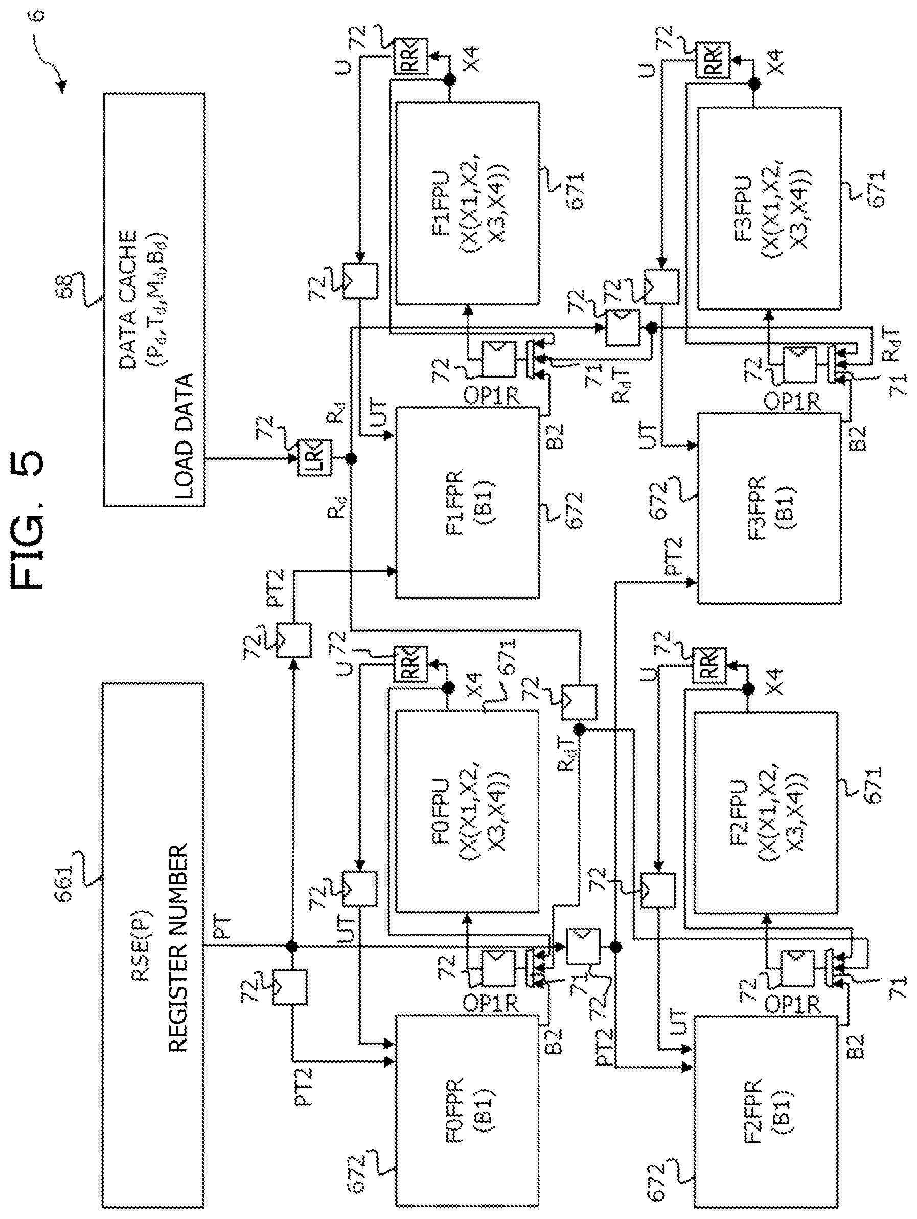 Patent US12099842 Figure 5 – Arithmetic processing device and arithmetic processing method