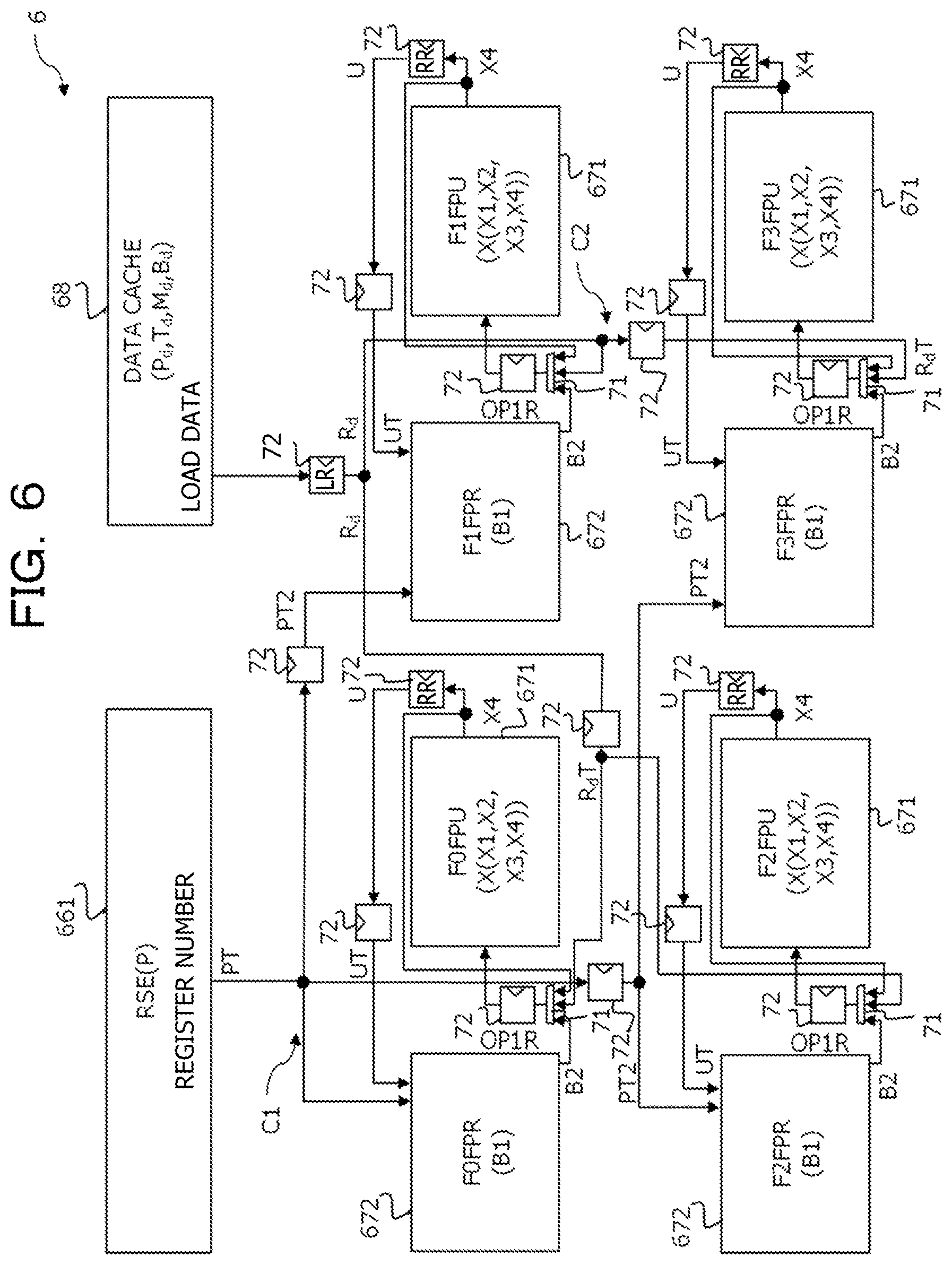Patent US12099842 Figure 6 – Arithmetic processing device and arithmetic processing method