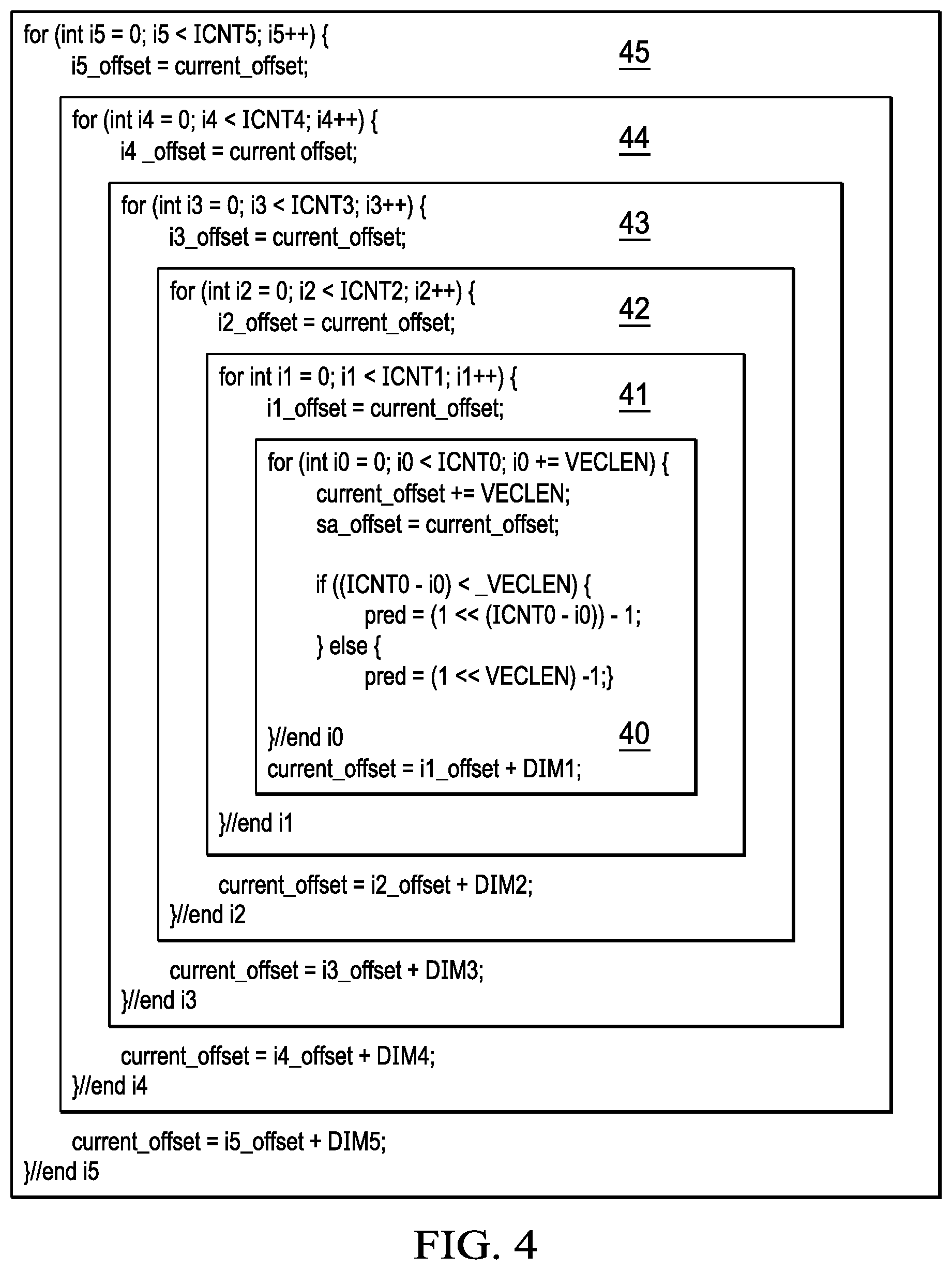 Patent US12099843 Figure 4 – Streaming address generation