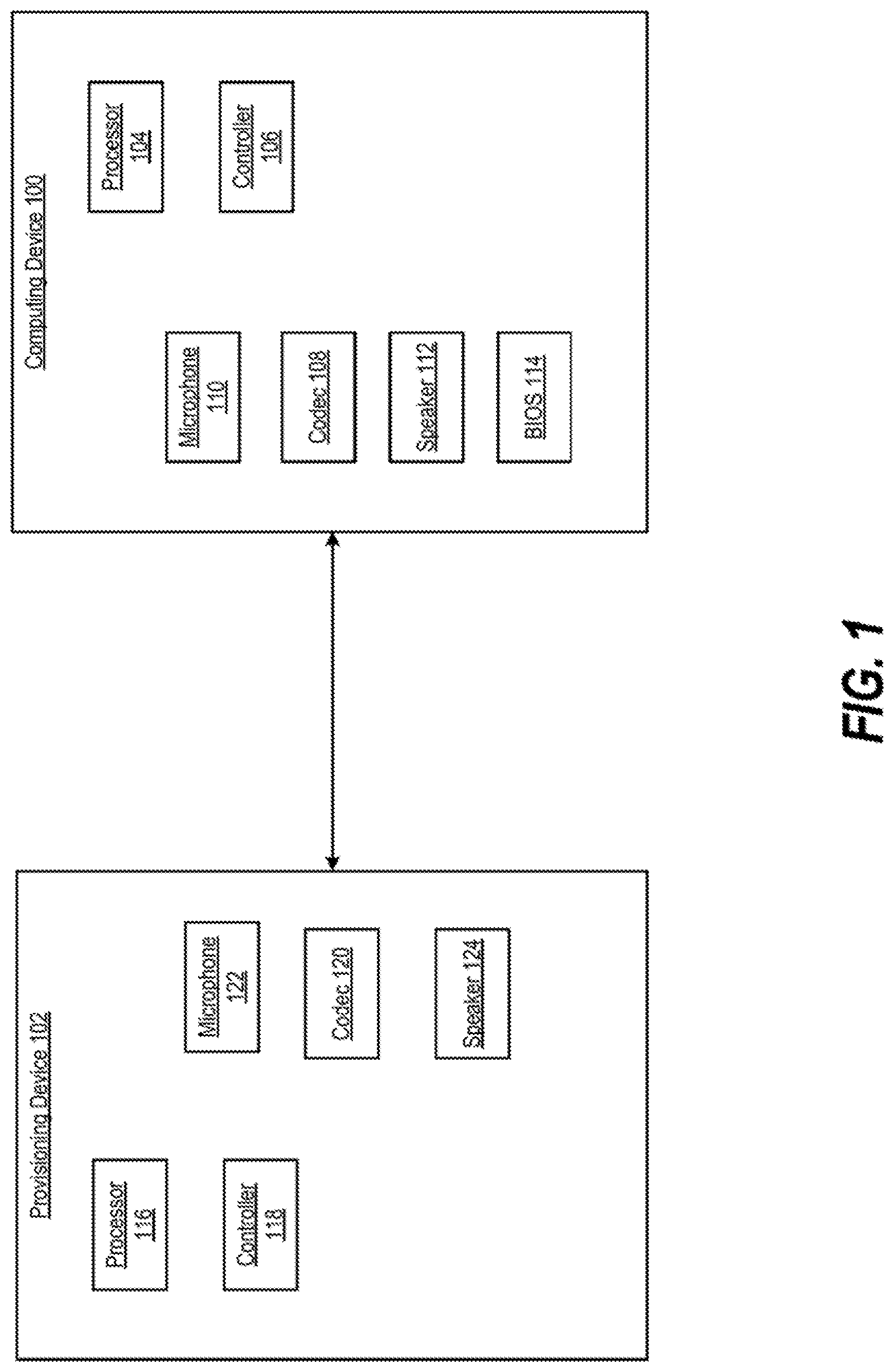 Patent US12099849 Figure 1 – BIOS configurations via provisioning devices