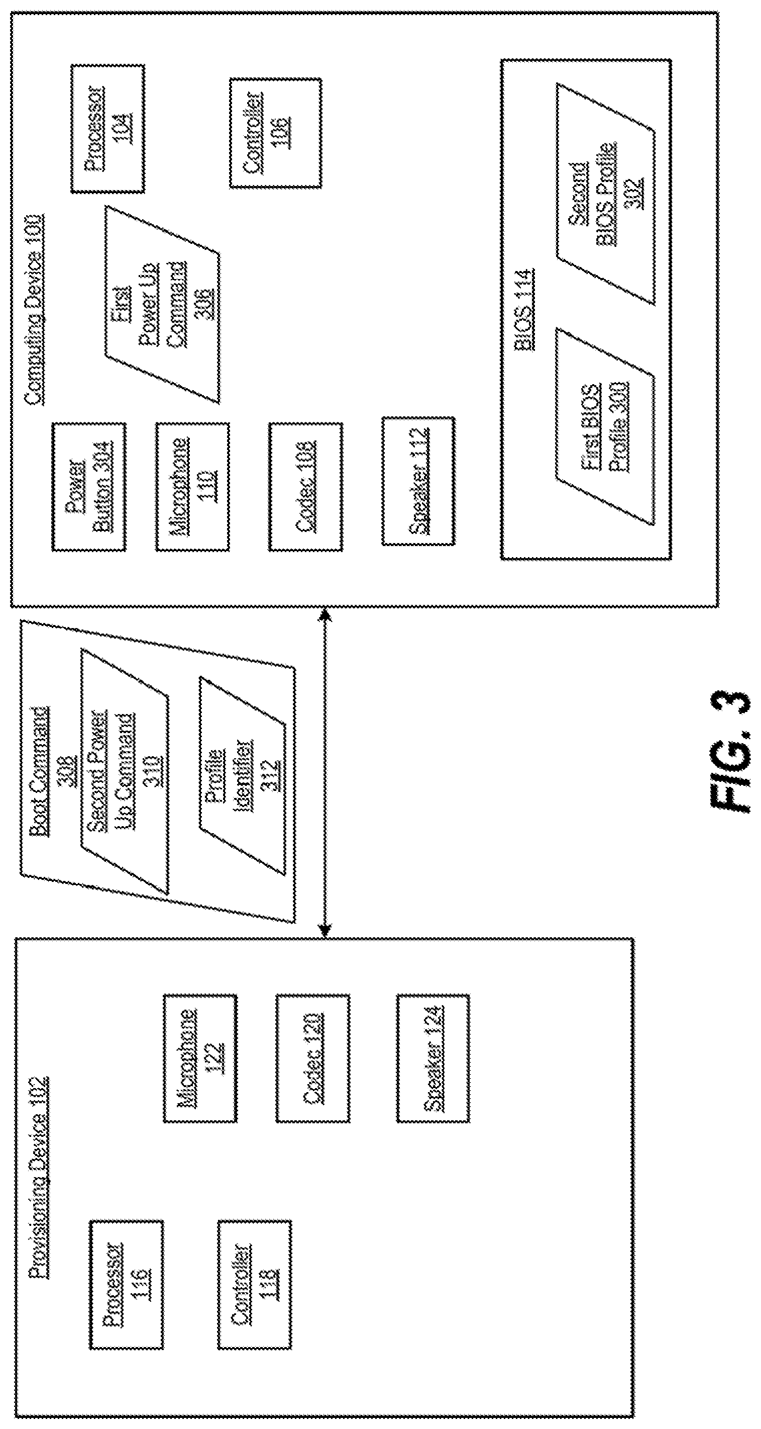Patent US12099849 Figure 3 – BIOS configurations via provisioning devices