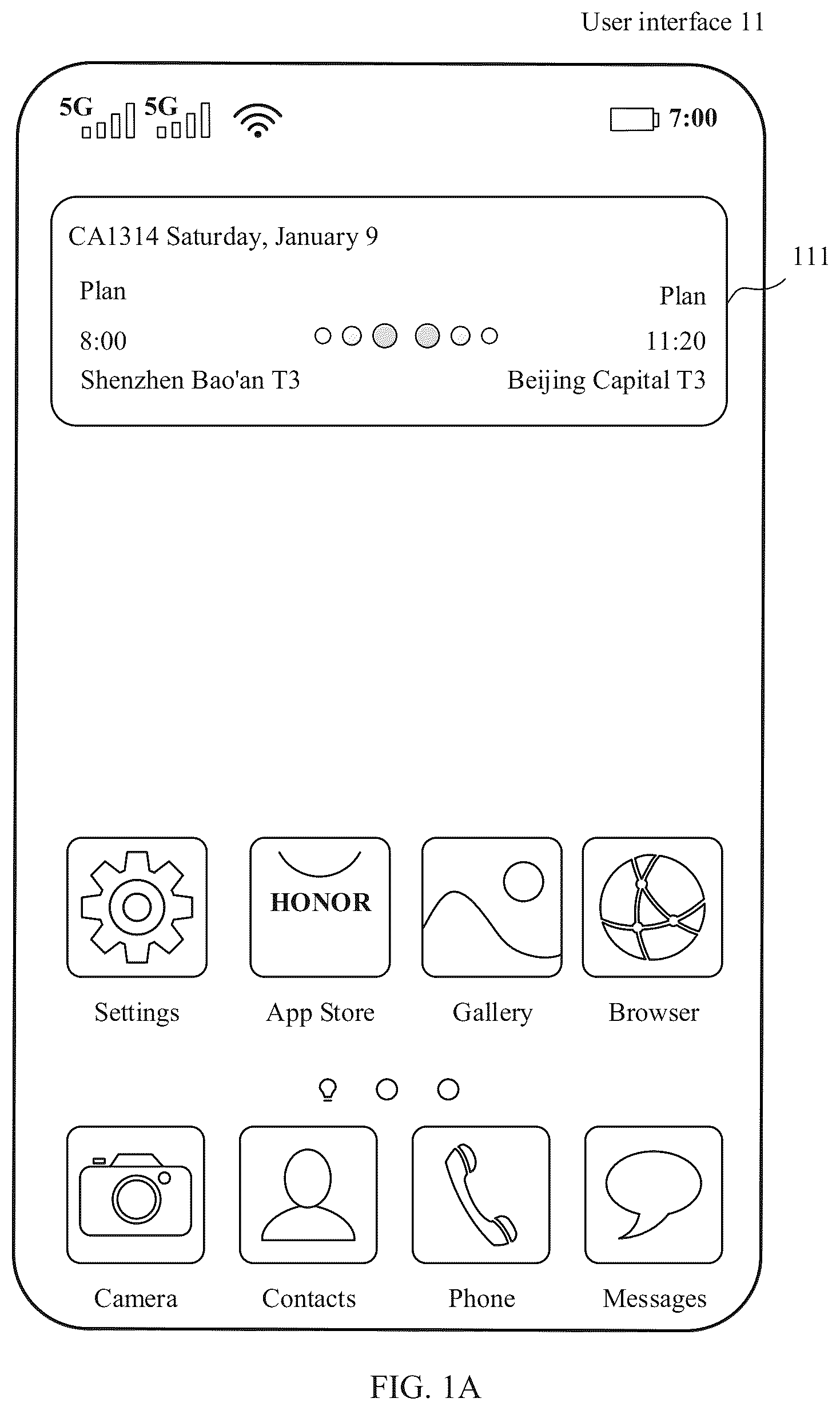 Patent US12099857 Figure 1 – Dynamic card display method and apparatus