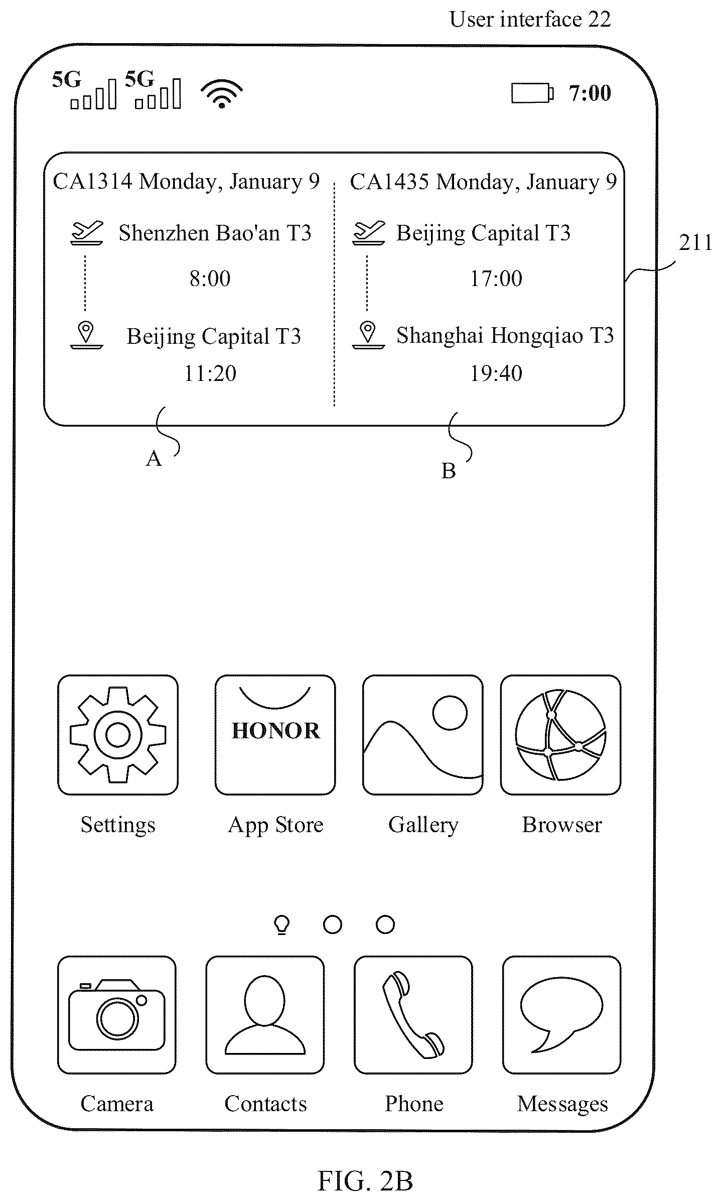 Patent US12099857 Figure 5 – Dynamic card display method and apparatus