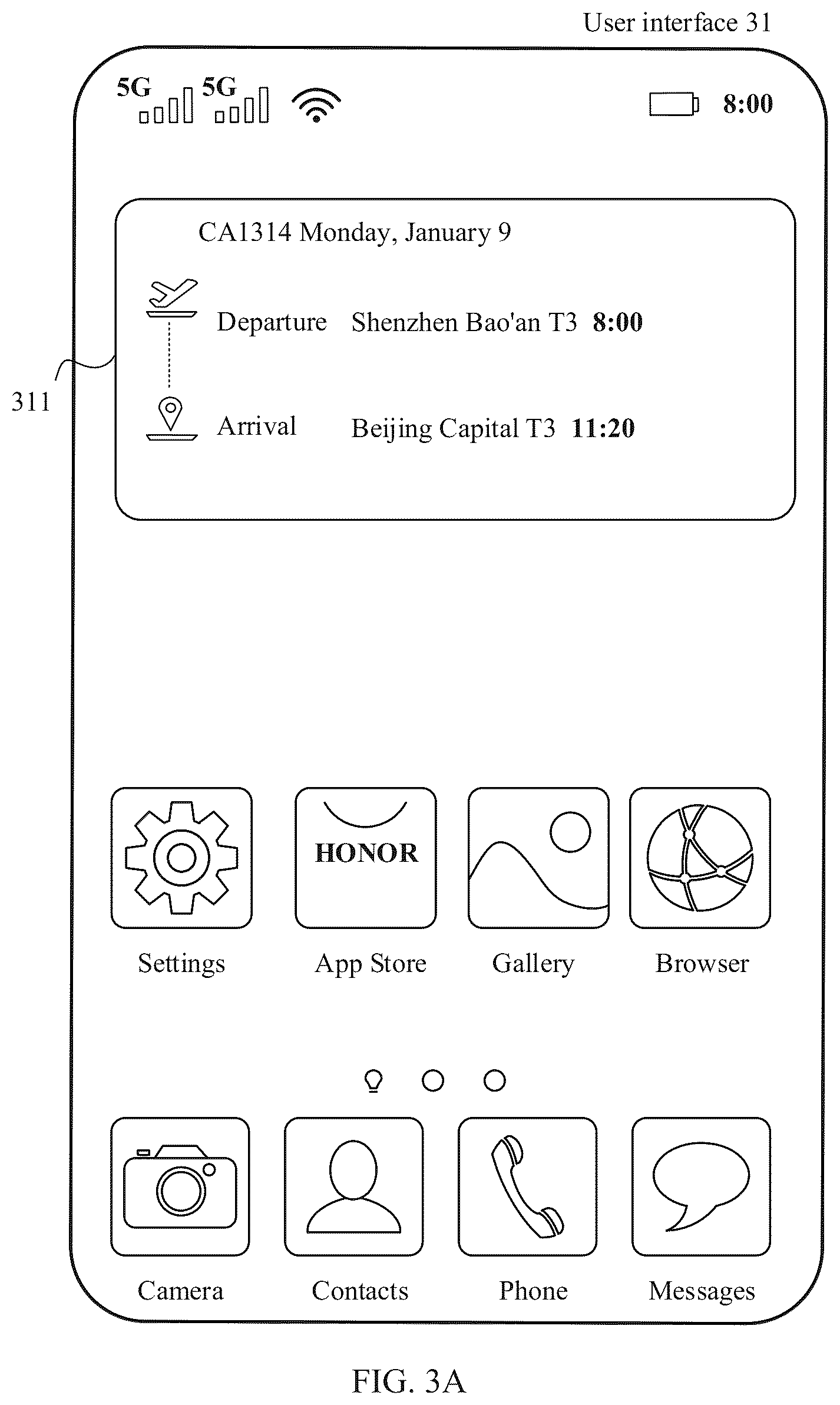 Patent US12099857 Figure 8 – Dynamic card display method and apparatus