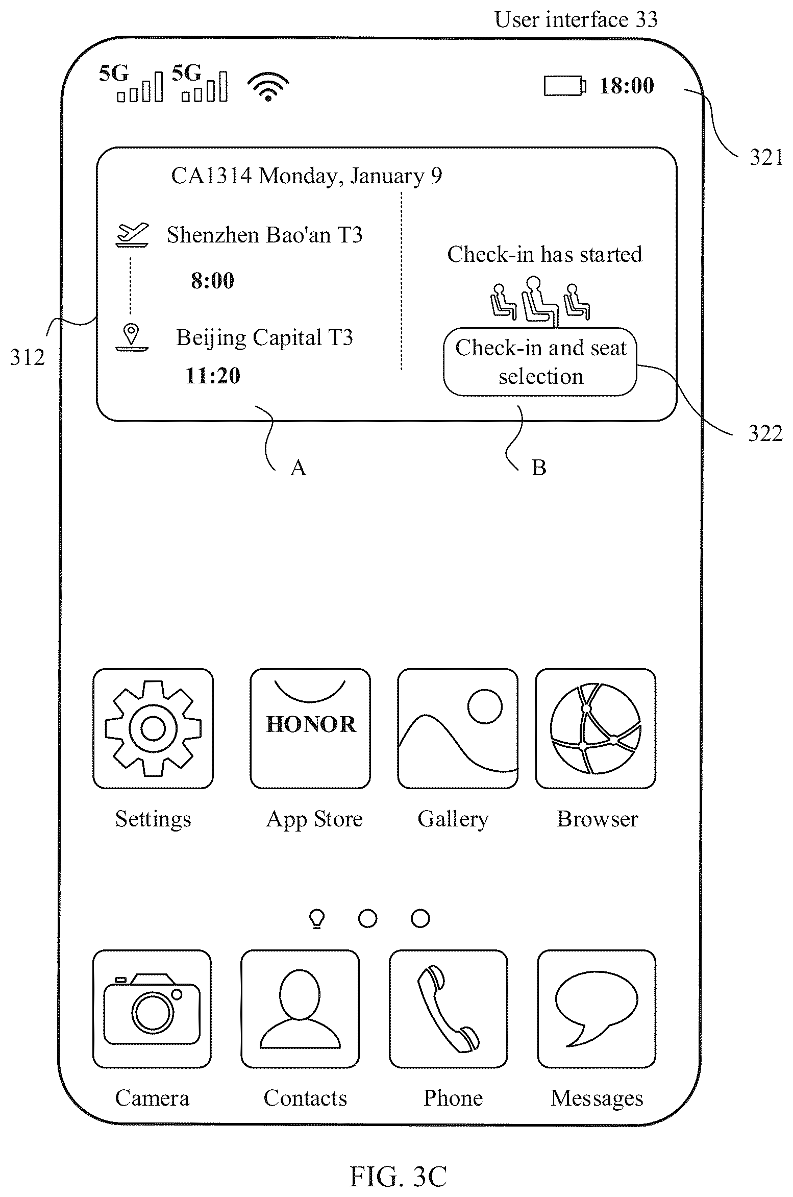 Patent US12099857 Figure 10 – Dynamic card display method and apparatus