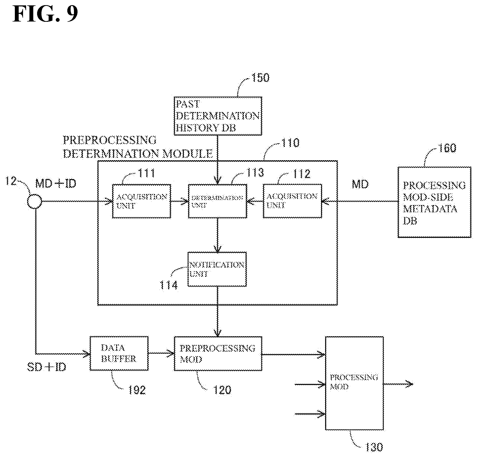 Patent US12099868 Figure 9 – Output management apparatus, output management method, and program