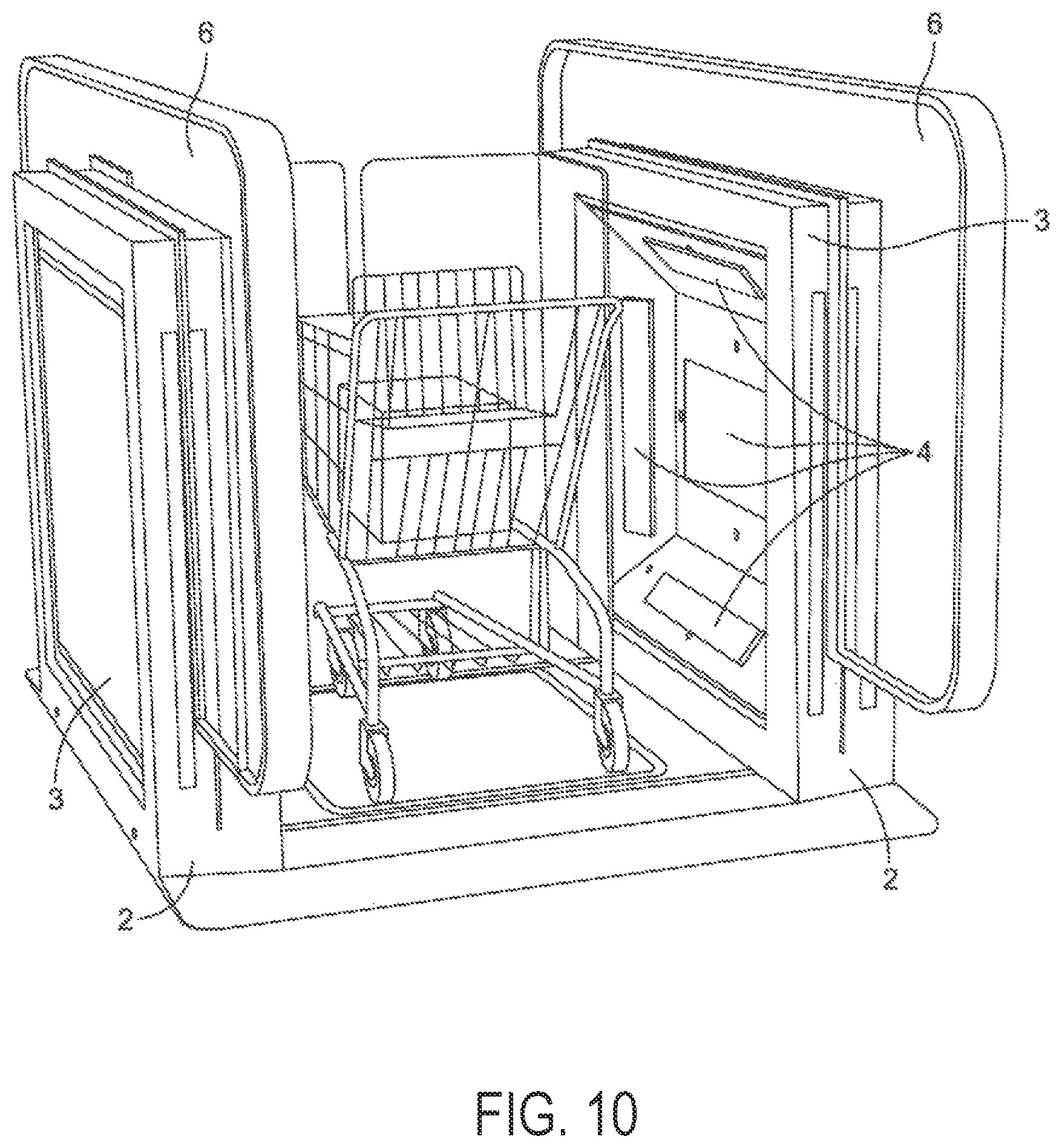Patent US12099892 Figure 6 – RFID multi-read portal