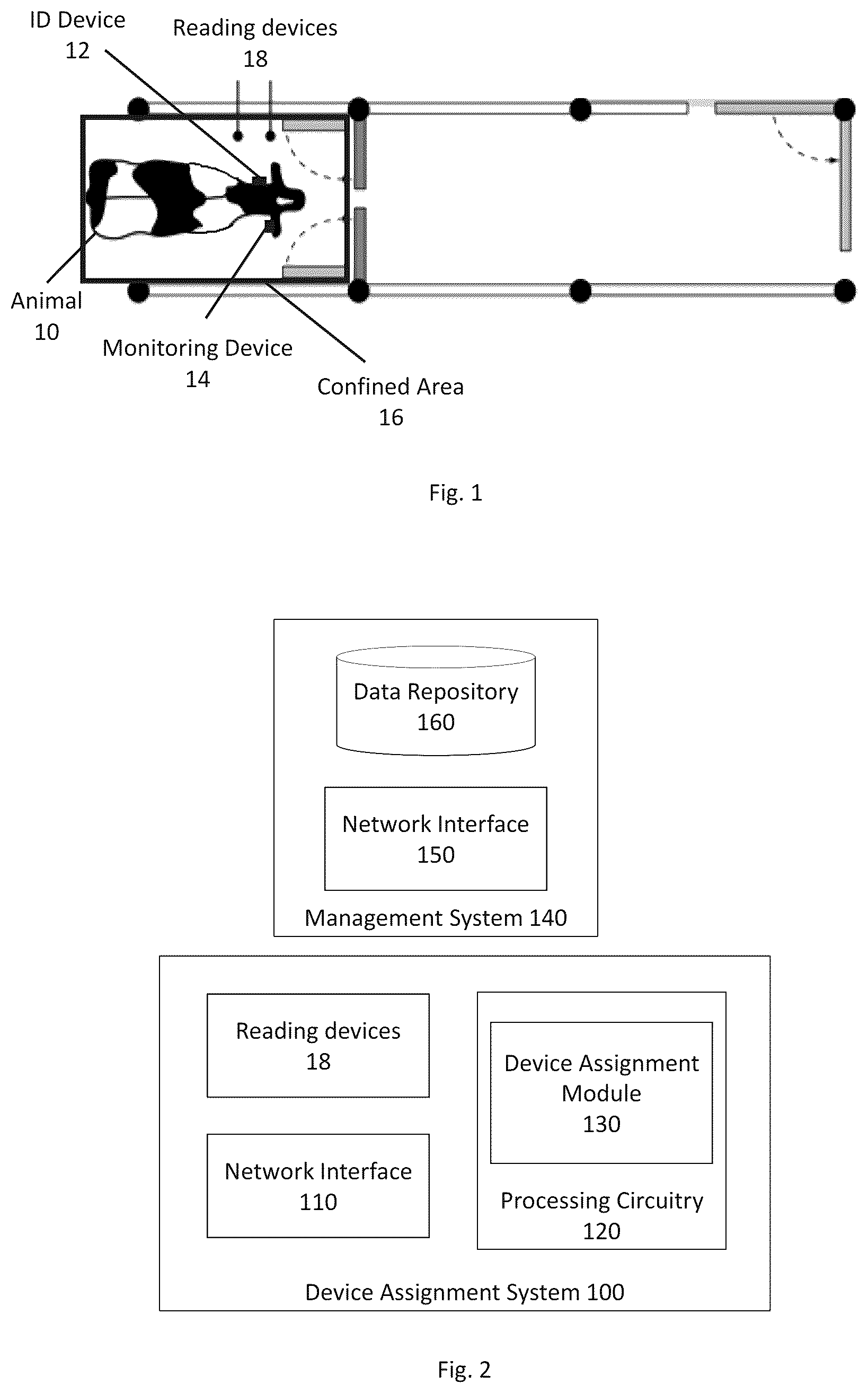 Patent US12099893 Figure 1 – Device assignment system and method