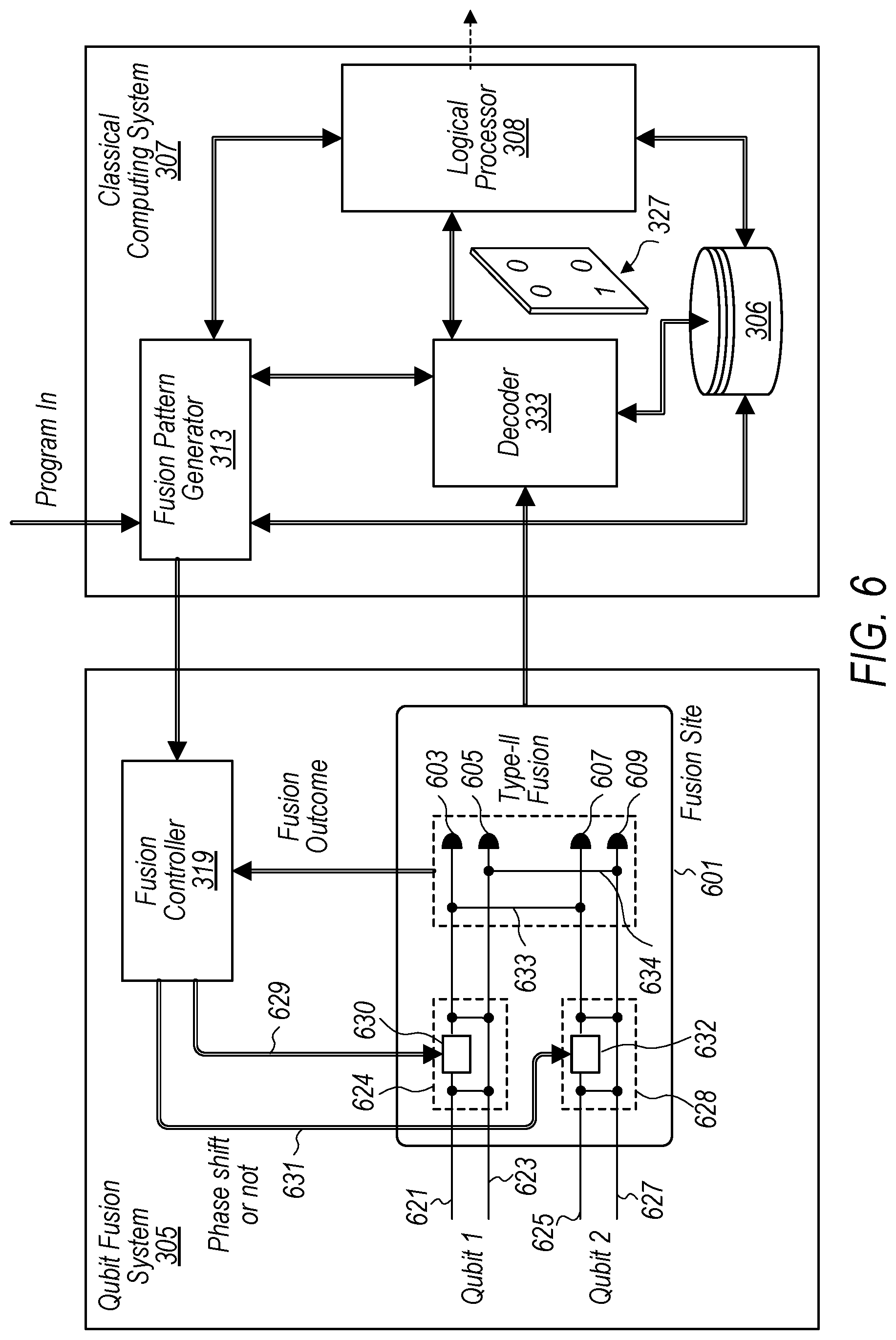Patent US12099900 Figure 7 – Systems and methods for performing entangling measurements on multiple qubits