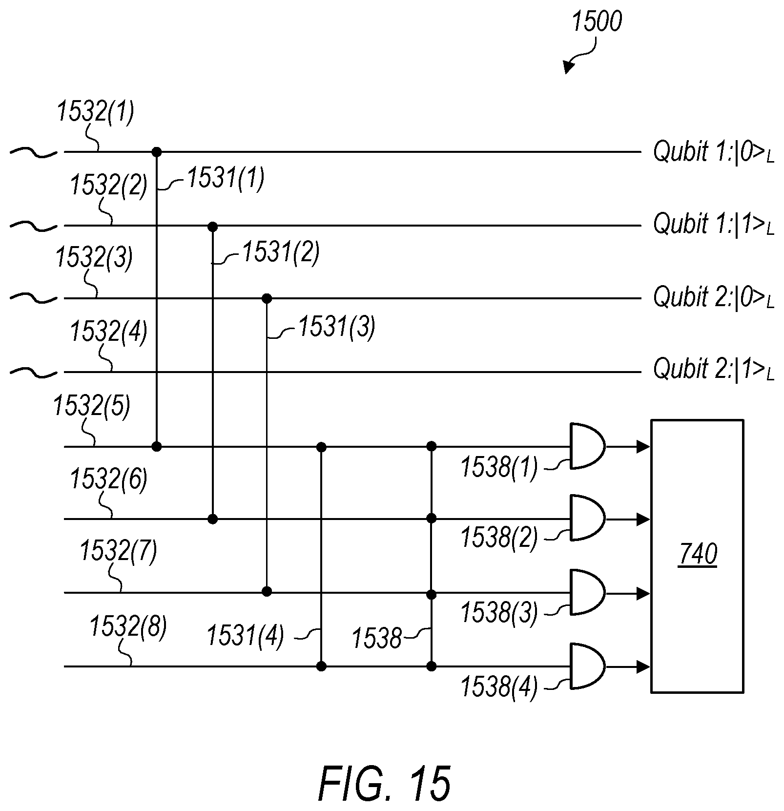Patent US12099900 Figure 18 – Systems and methods for performing entangling measurements on multiple qubits