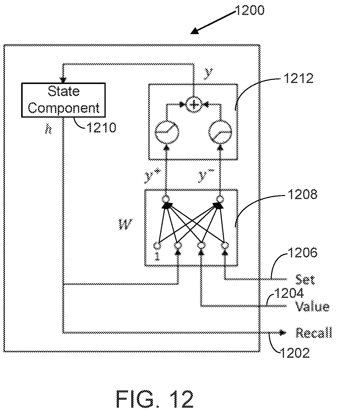 Patent US12099931 Figure 15 – Differential recurrent neural network