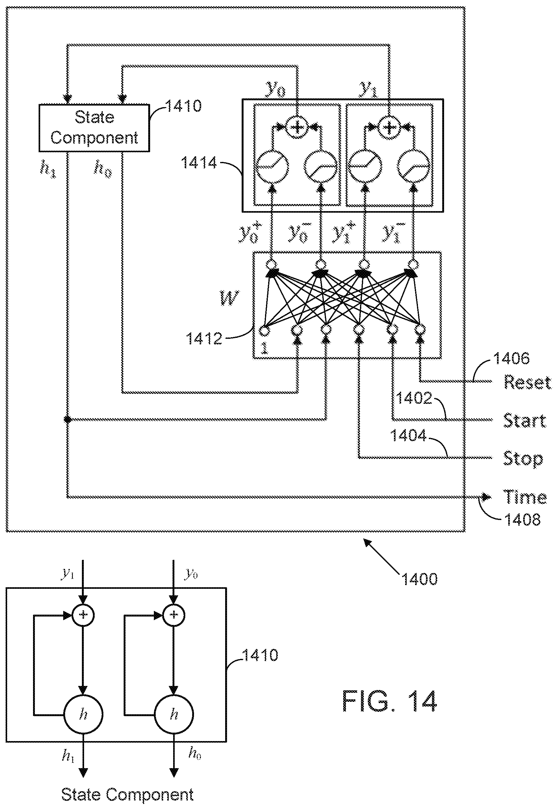 Patent US12099931 Figure 17 – Differential recurrent neural network