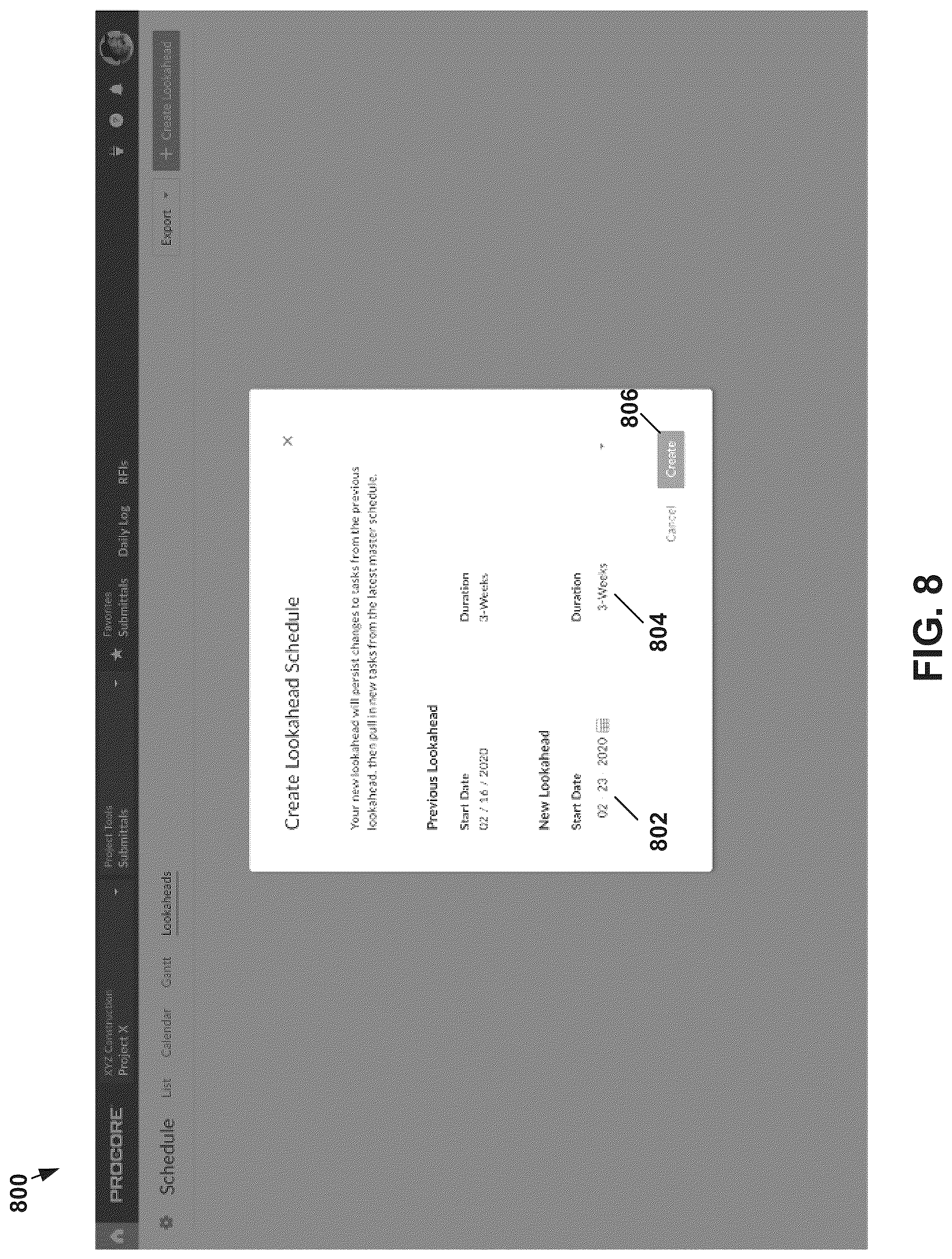 Patent US12099946 Figure 11 – Systems and methods for creating and managing a lookahead schedule