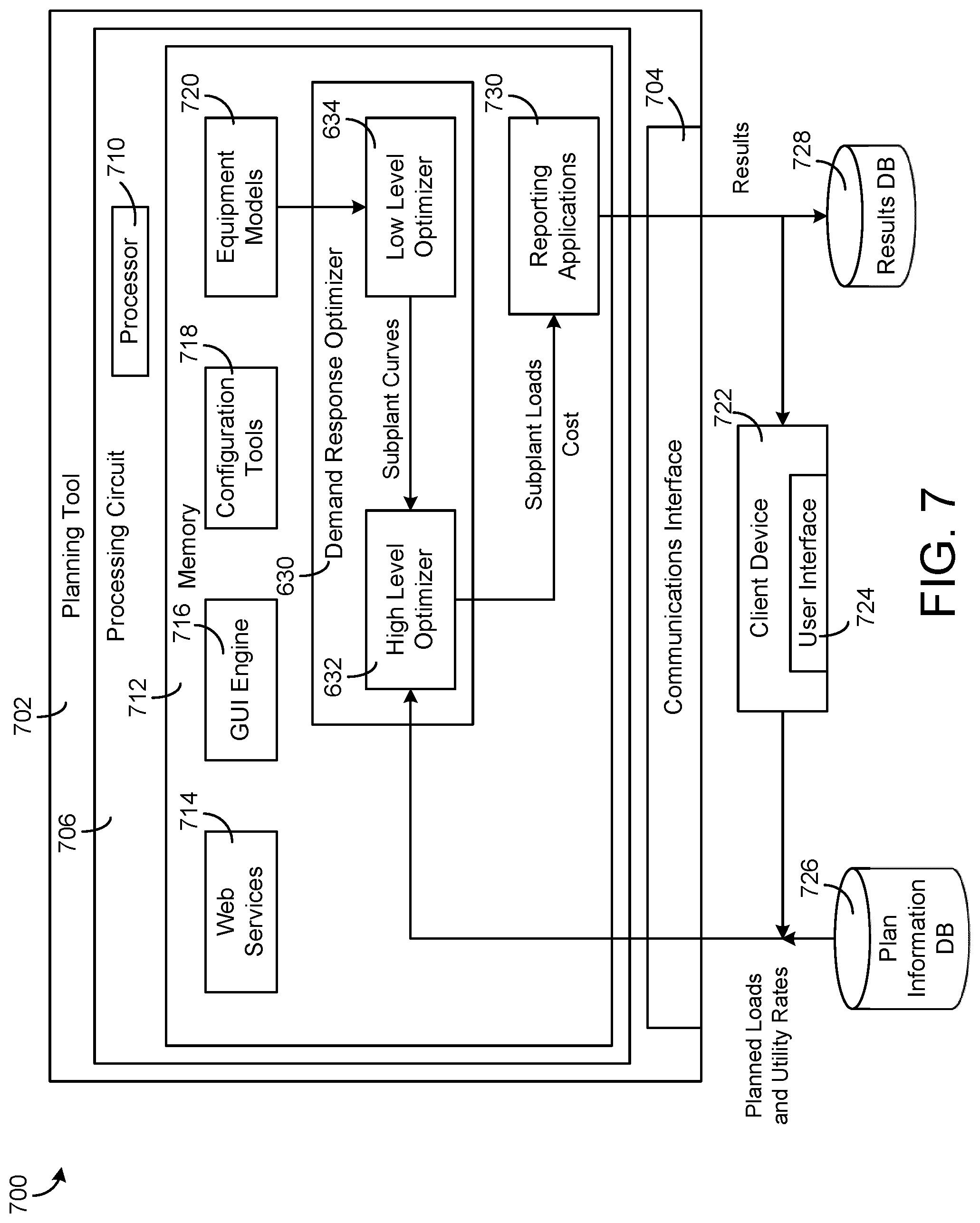 Patent US12099947 Figure 5 – Building energy system with load-following-block resource allocation