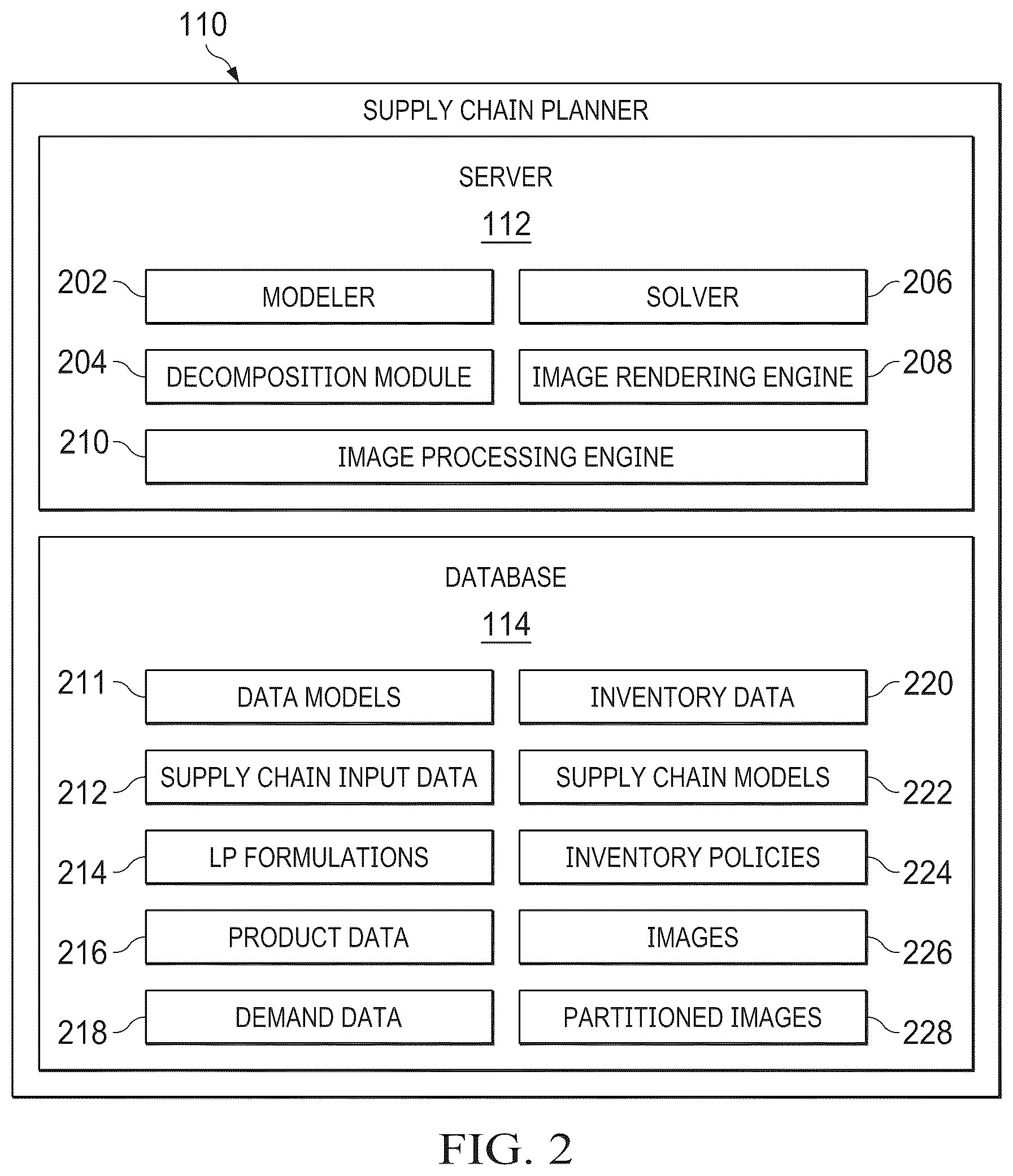Patent US12099949 Figure 2 – Image-based decomposition for fast iterative solve of complex linear problems