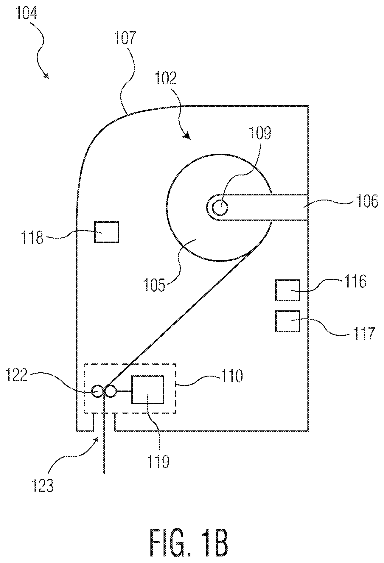 Patent US12099951 Figure 2 – Management of washroom components