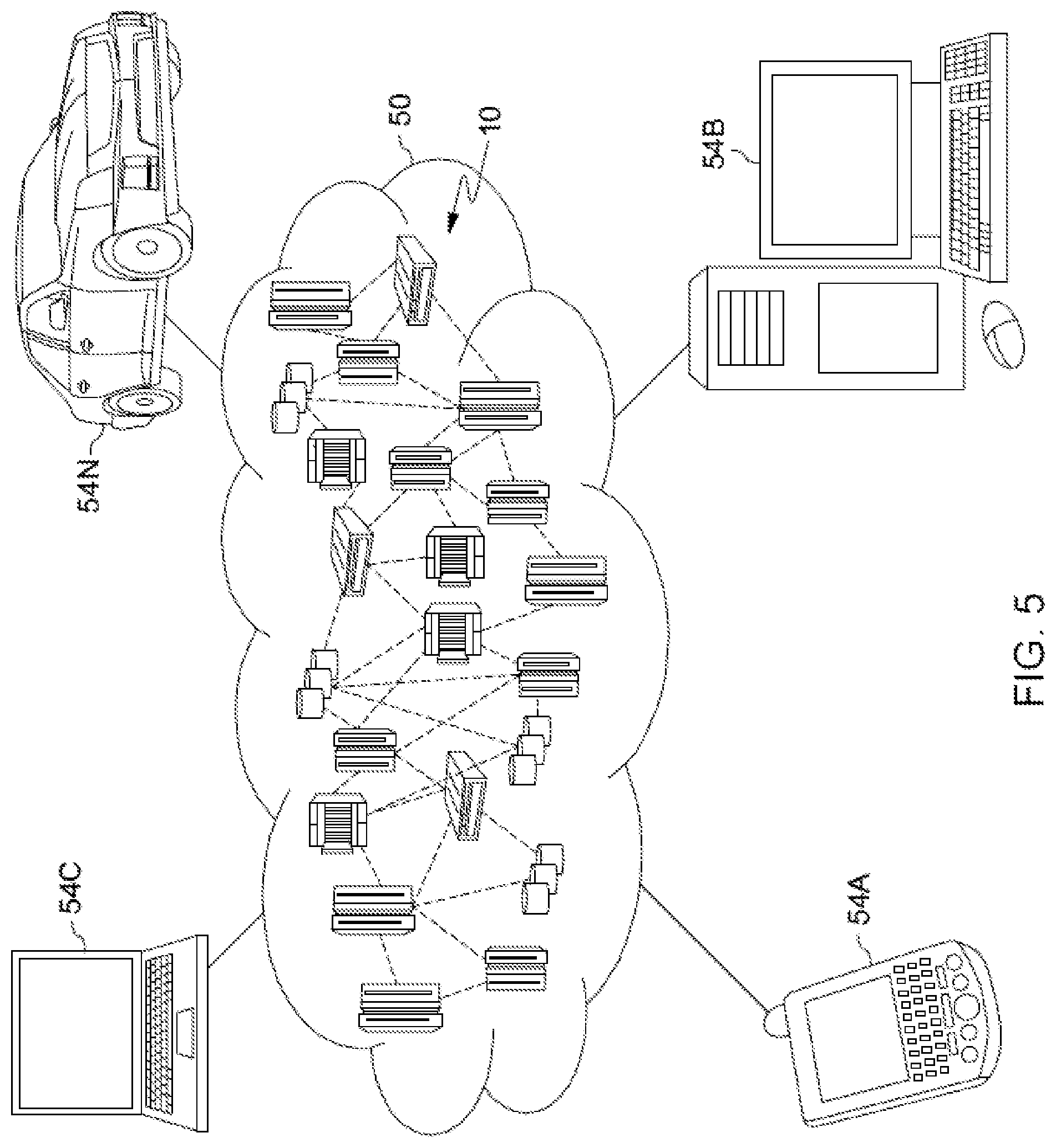 Patent US12099953 Figure 5 – Support device deployment
