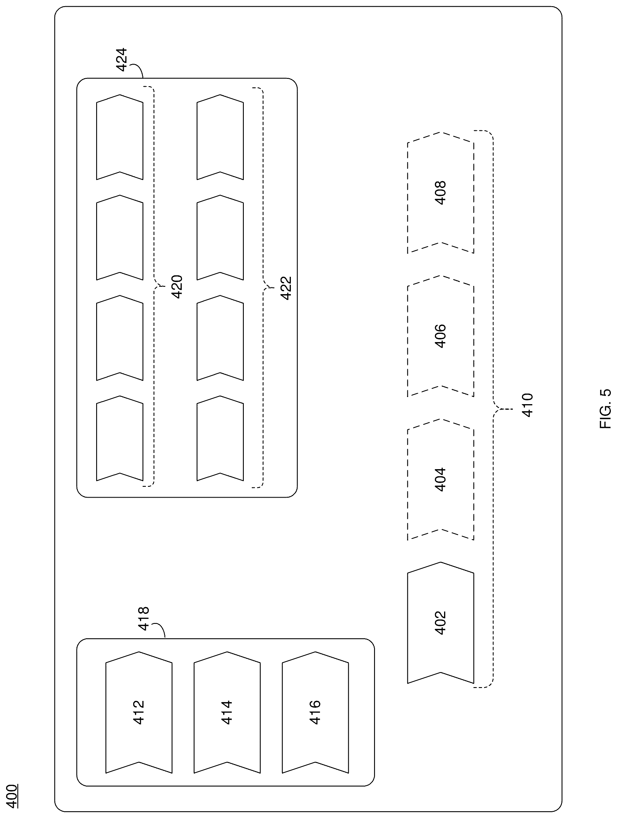 Patent US12099954 Figure 5 – System and method for generating and managing predefined journey scenarios for a business transition event