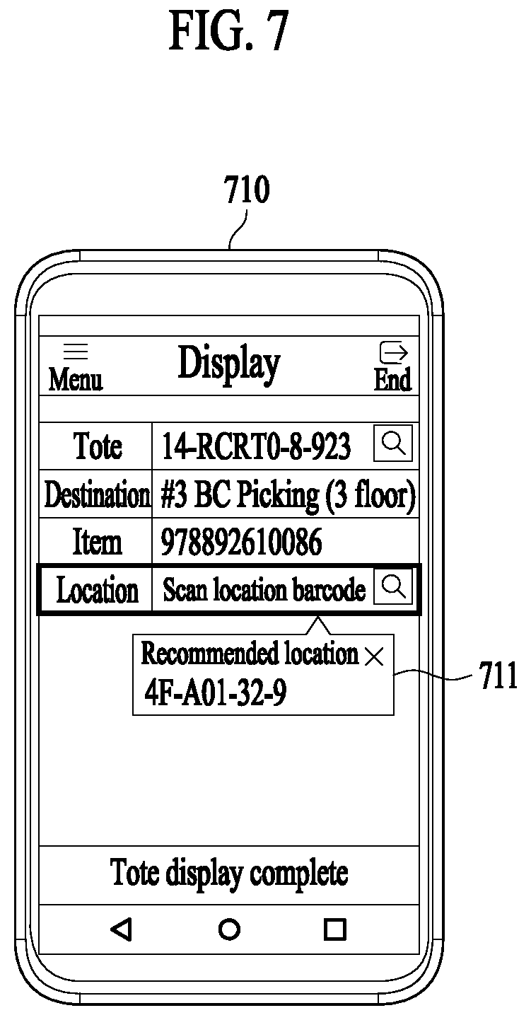 Patent US12099956 Figure 7 – Operation method for location recommendation and apparatus therefor