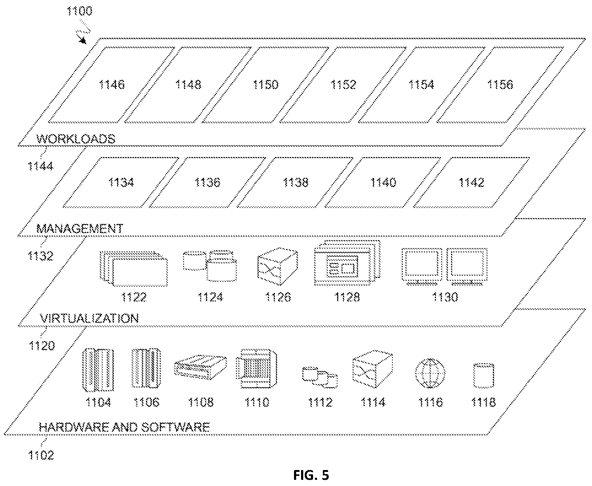 Patent US12099958 Figure 5 – Methods, systems, and computer program products for order compliance tracking of electronic components